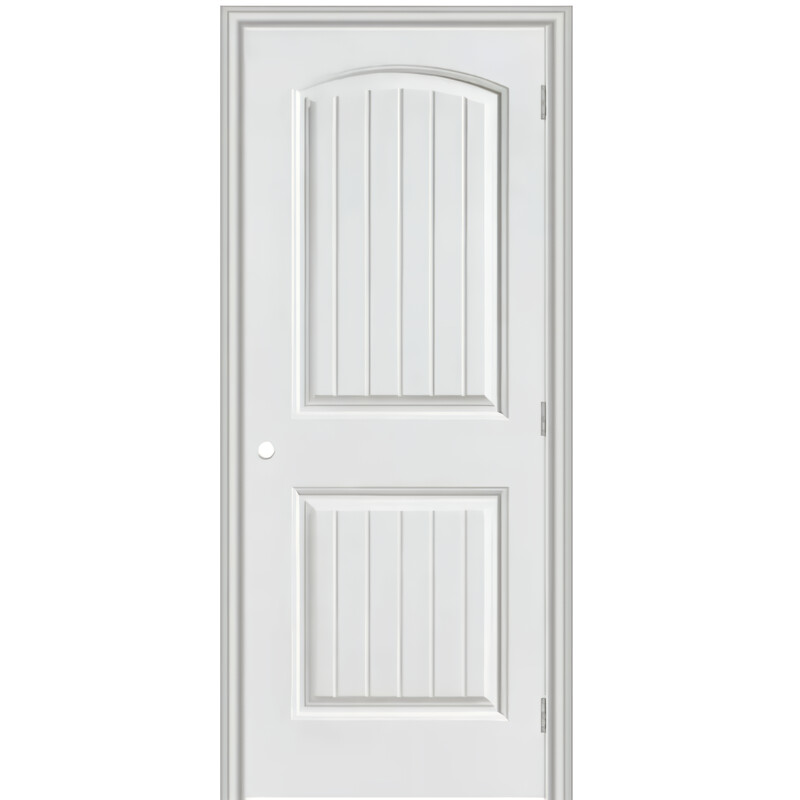 Masonite cheyenne 28"x80" primed smooth hollow core right hand single prehung interior door