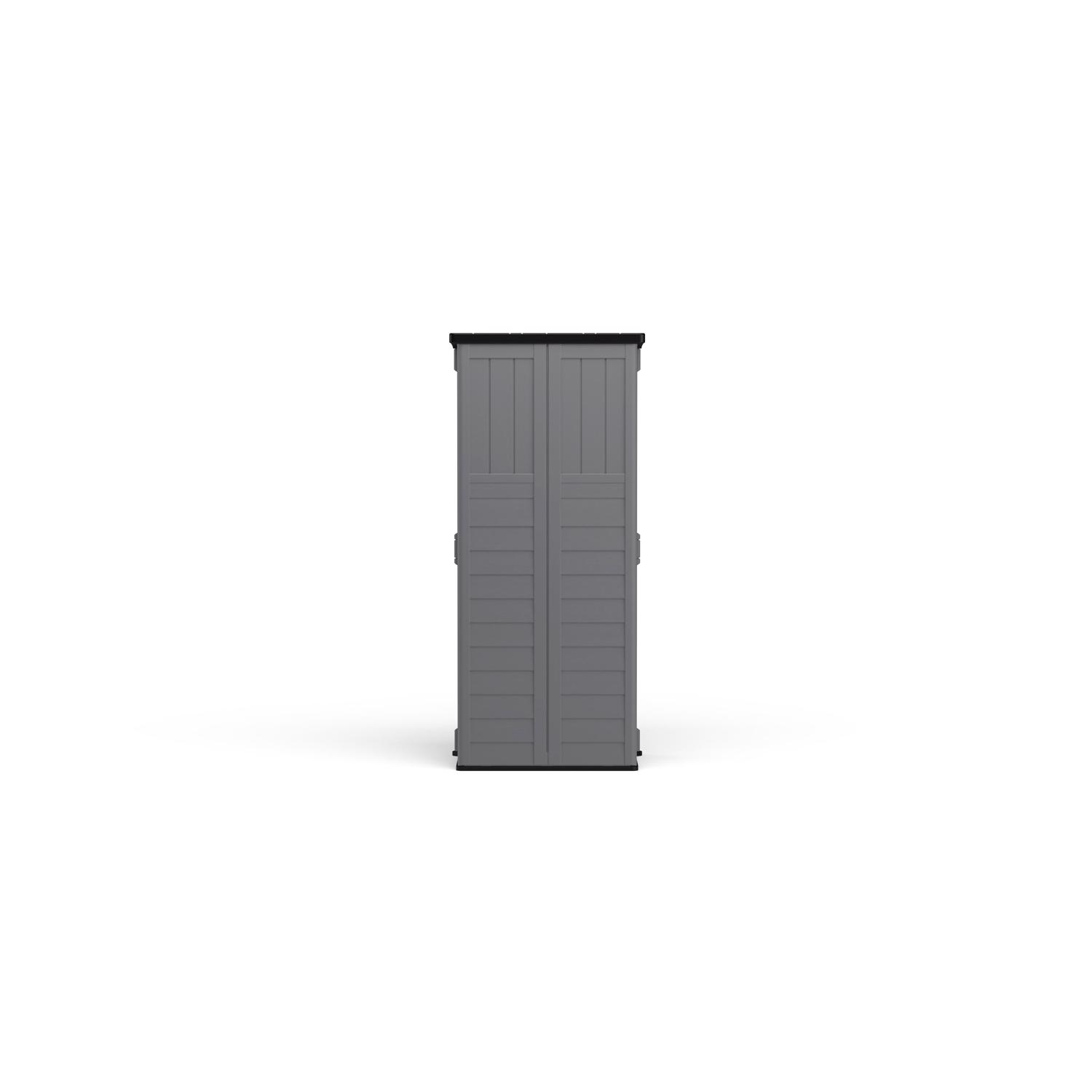 Suncast 2 ft. x 2 ft. Plastic Vertical Storage Shed with Floor Kit