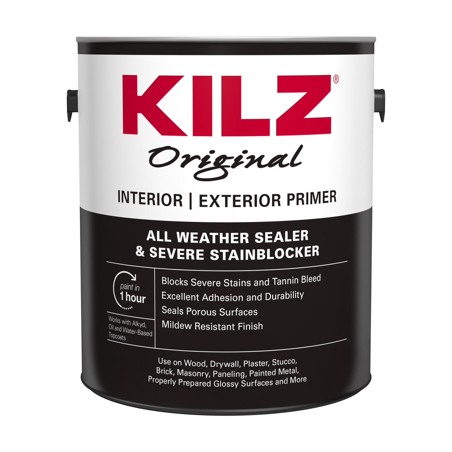 KILZ White Matte Oil-Based Alkyd Oil Primer 1 gal