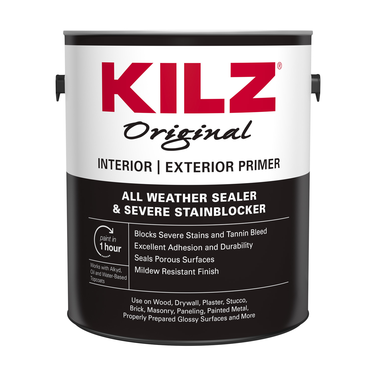 KILZ White Matte OilBased Alkyd Oil Primer 1 gal Stine Home + Yard