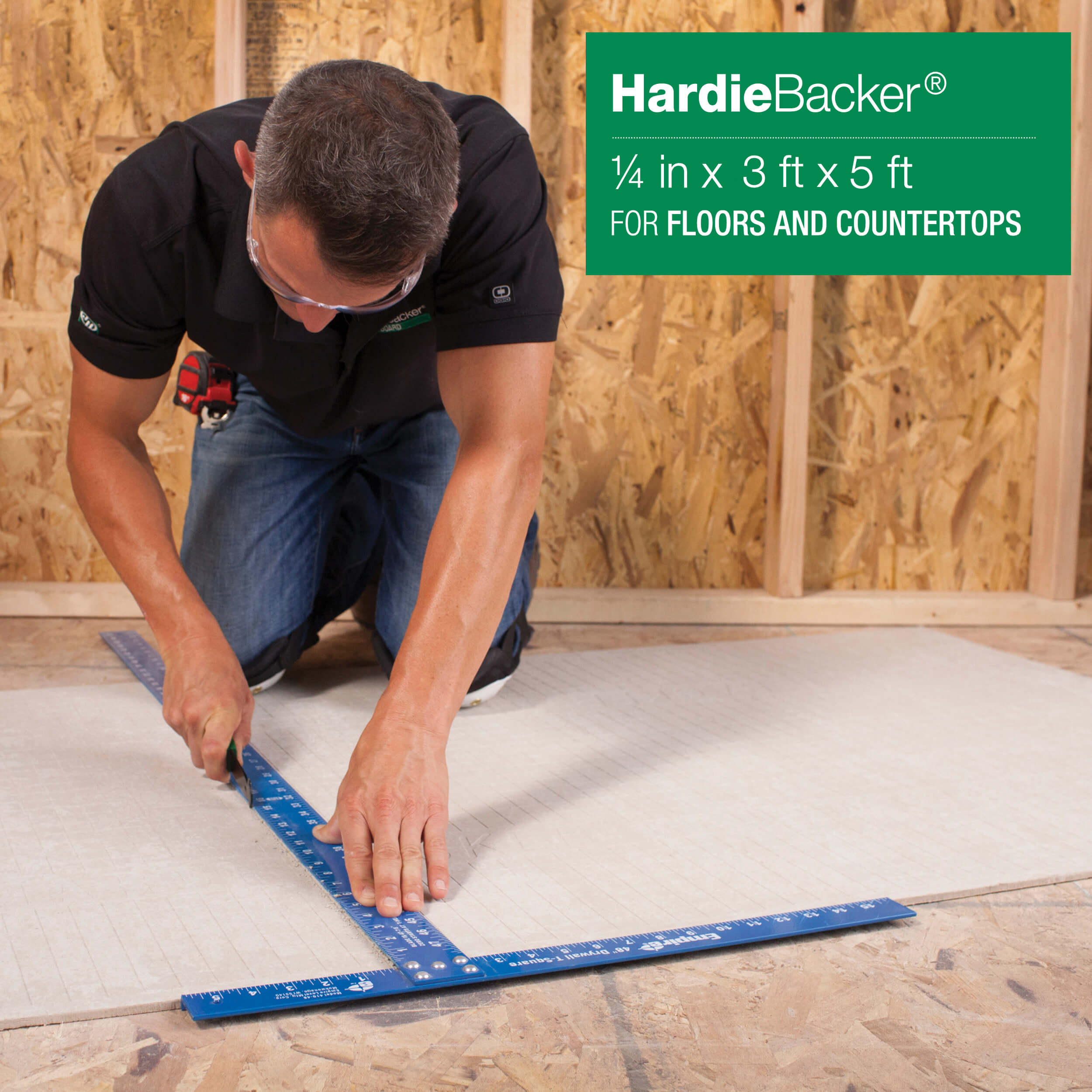 Hardie Backer 1/4" x 3' x 5'