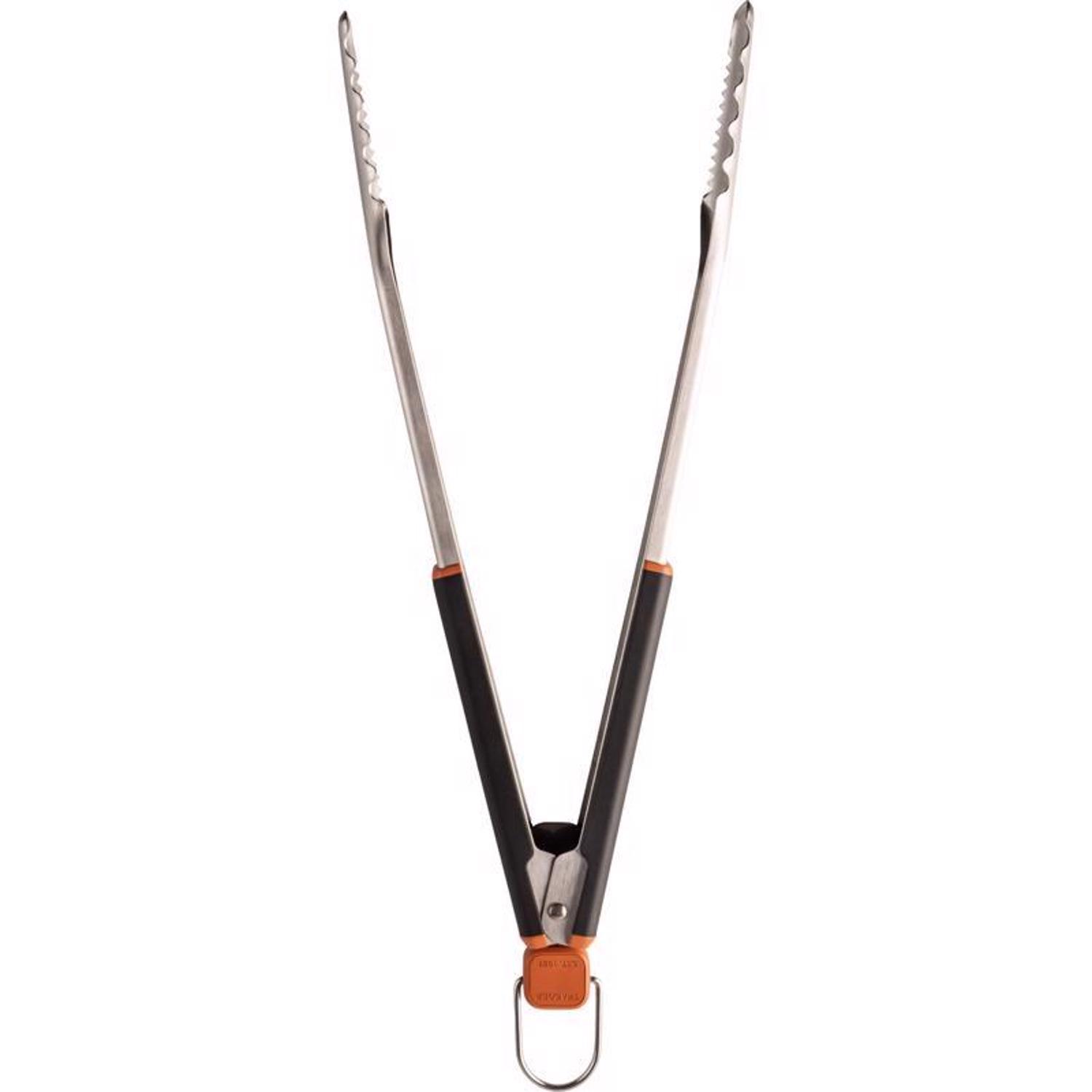 Traeger Stainless Steel Black Grill Tongs 1 pk