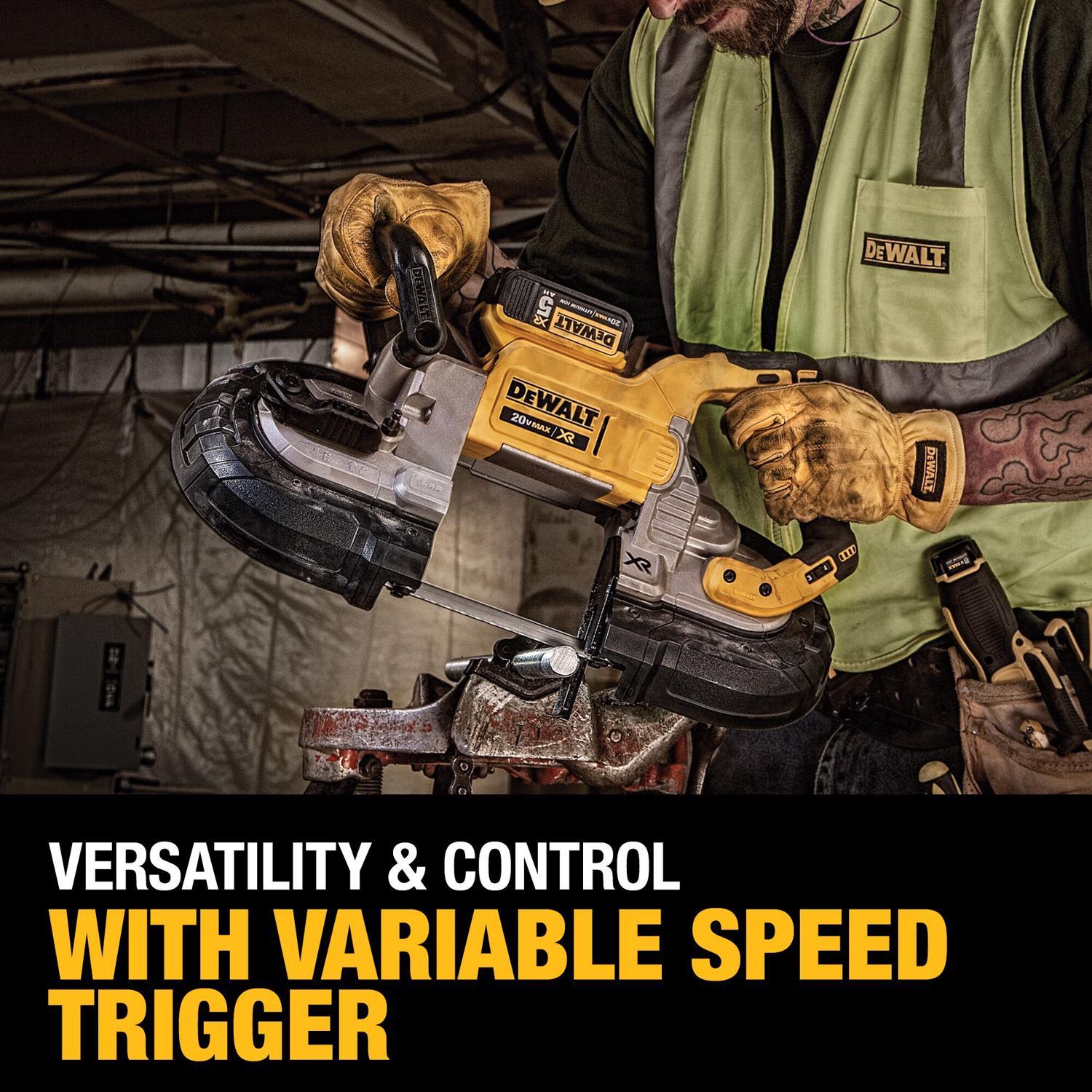 DeWalt 20V MAX Cordless Brushless Deep Cut Band Saw Tool Only