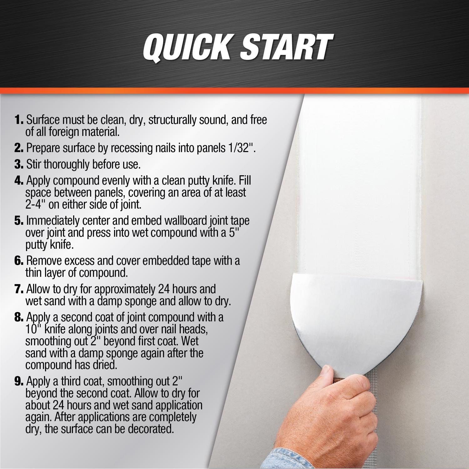 DAP White All Purpose Conventional Weight Joint Compound 3 lb