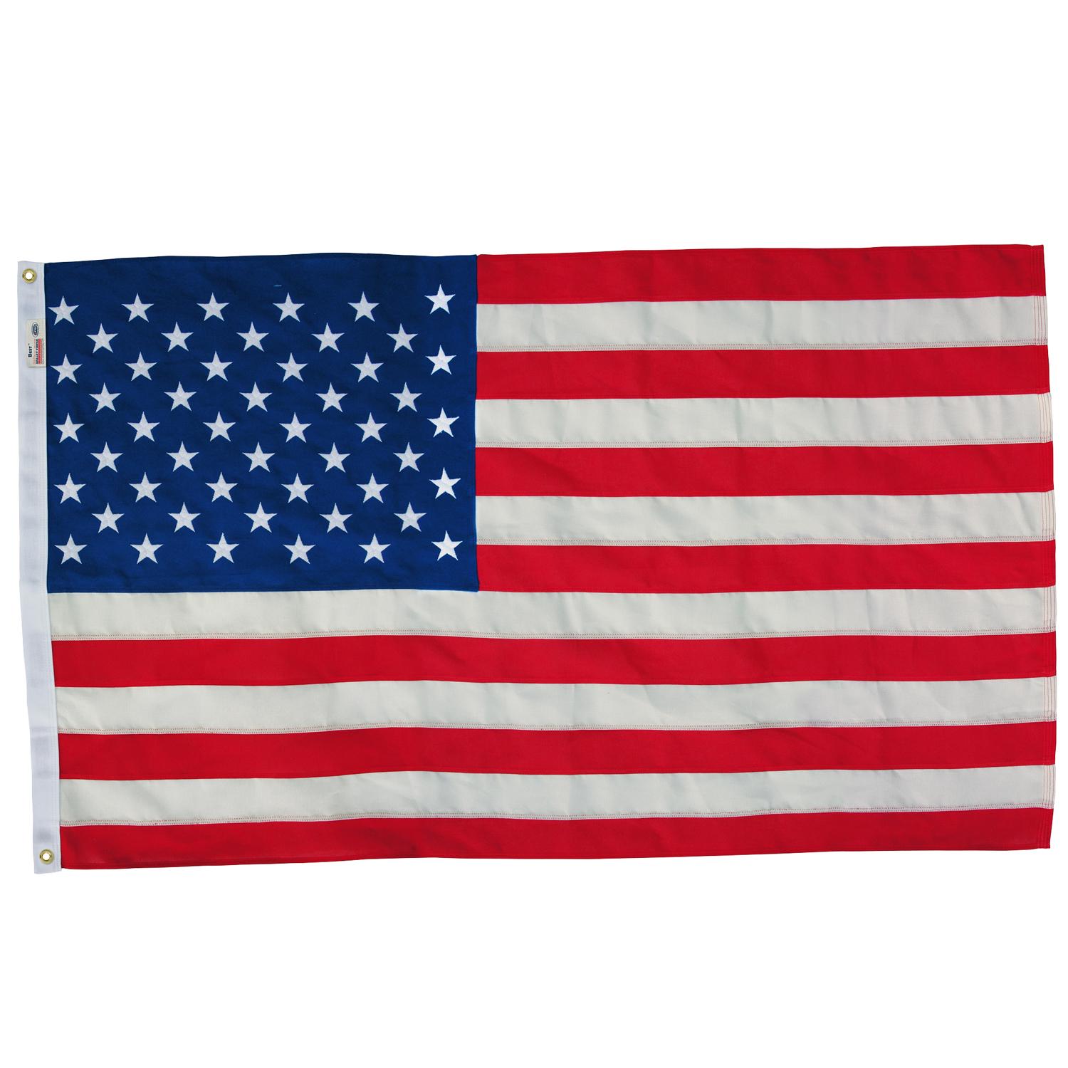 Valley Best USA Flag 5 ft. W X 3 ft. L Stine Home + Yard The