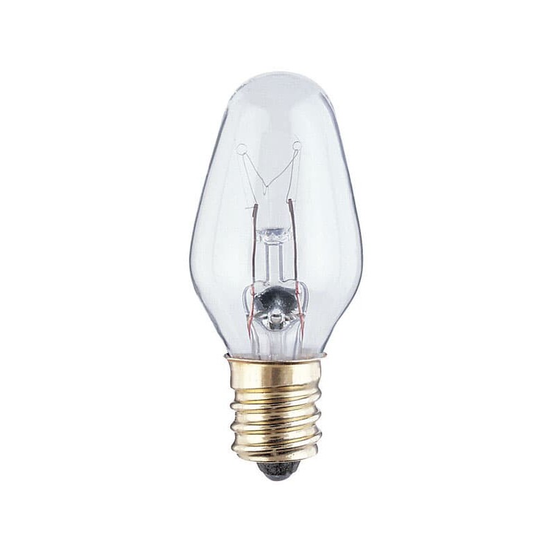 Westinghouse 7 W C7 Candelabra Incandescent Bulb E12 (Candelabra) Clear 4 pk