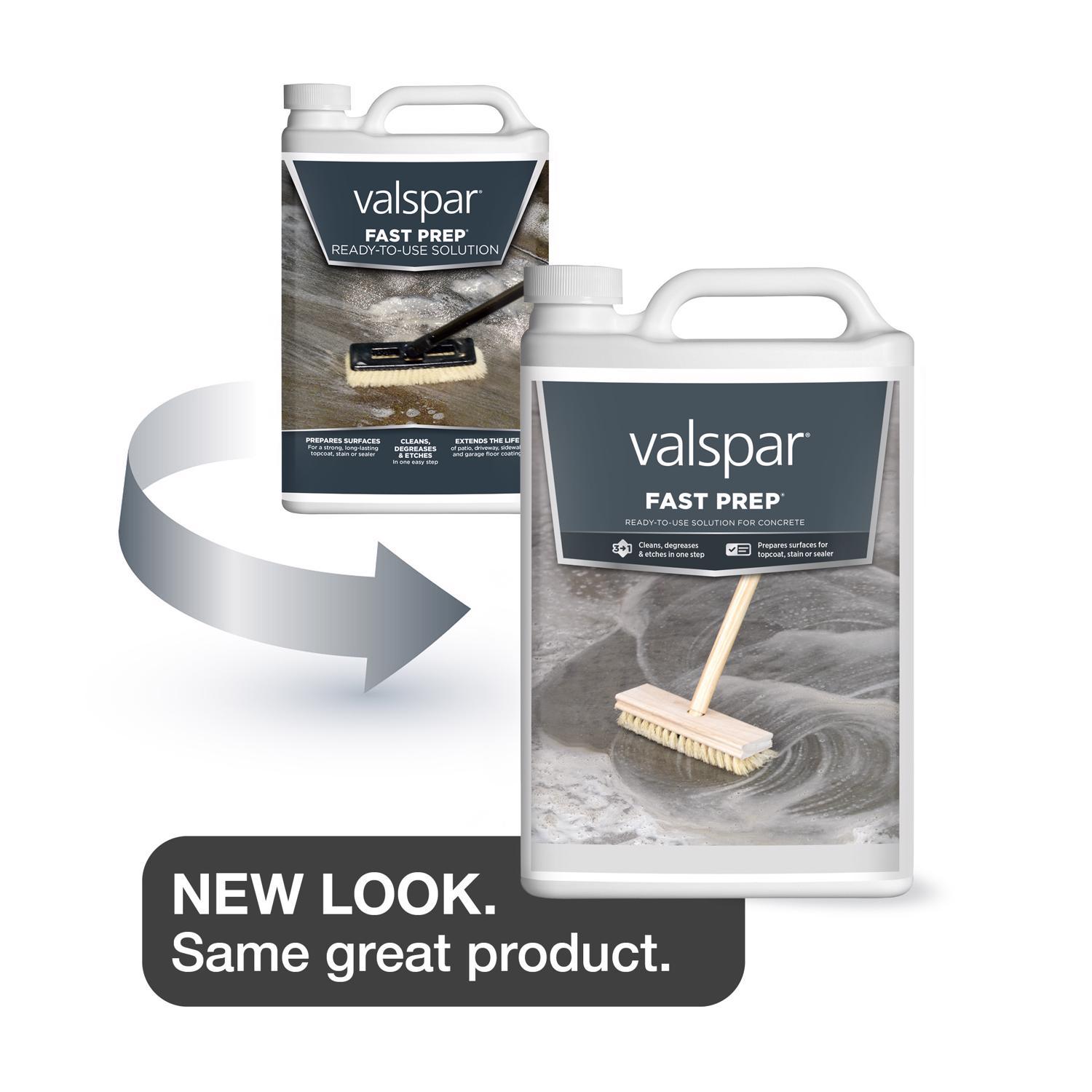 Valspar Fast Prep Ready-To-Use Concrete Etching Stain 1 gal