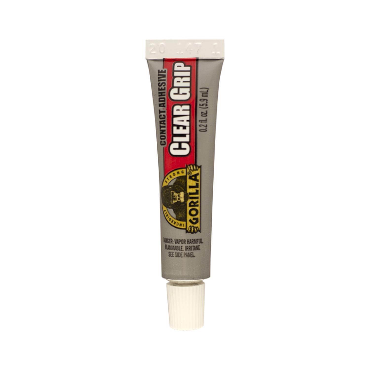 Gorilla Clear Grip High Strength Clear Contact Adhesive 4 pk