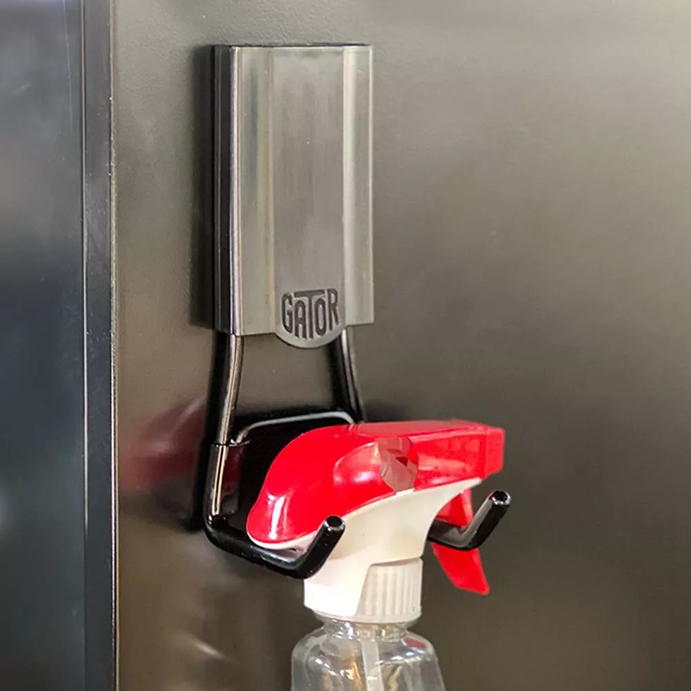 Gator Magnetics 2.5" MIDI Magnetic Open Hook in Black - 25 Lb Capacity