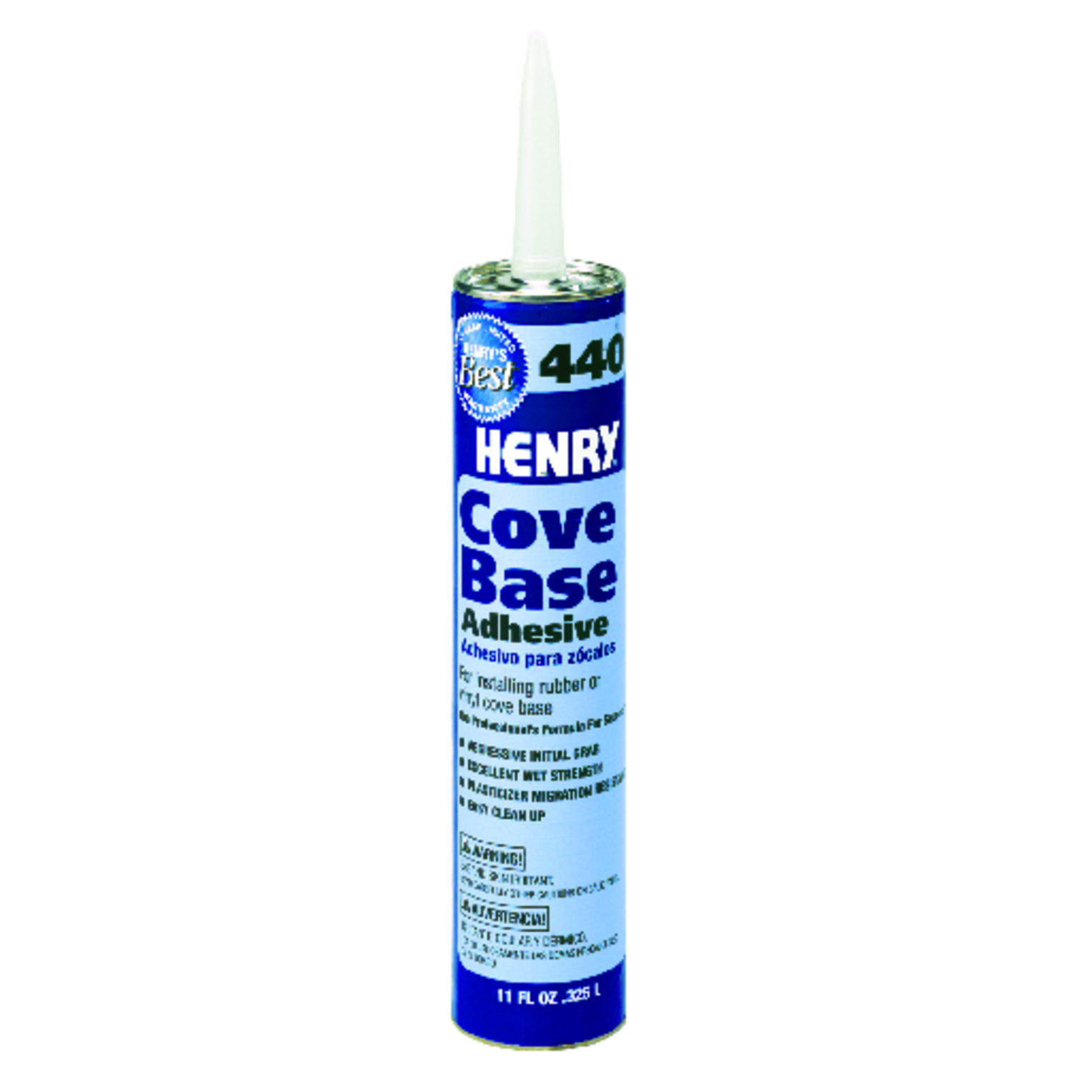 Henry High Strength Paste Cove Base Adhesives 11 oz