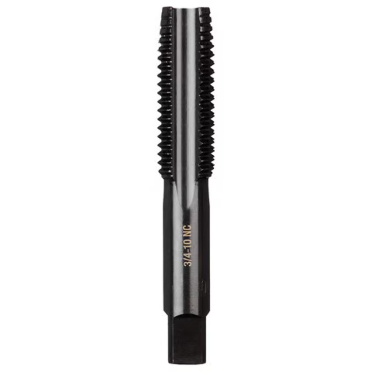Milwaukee SAE 3/4-10 NC Straight Flute Plug Tap