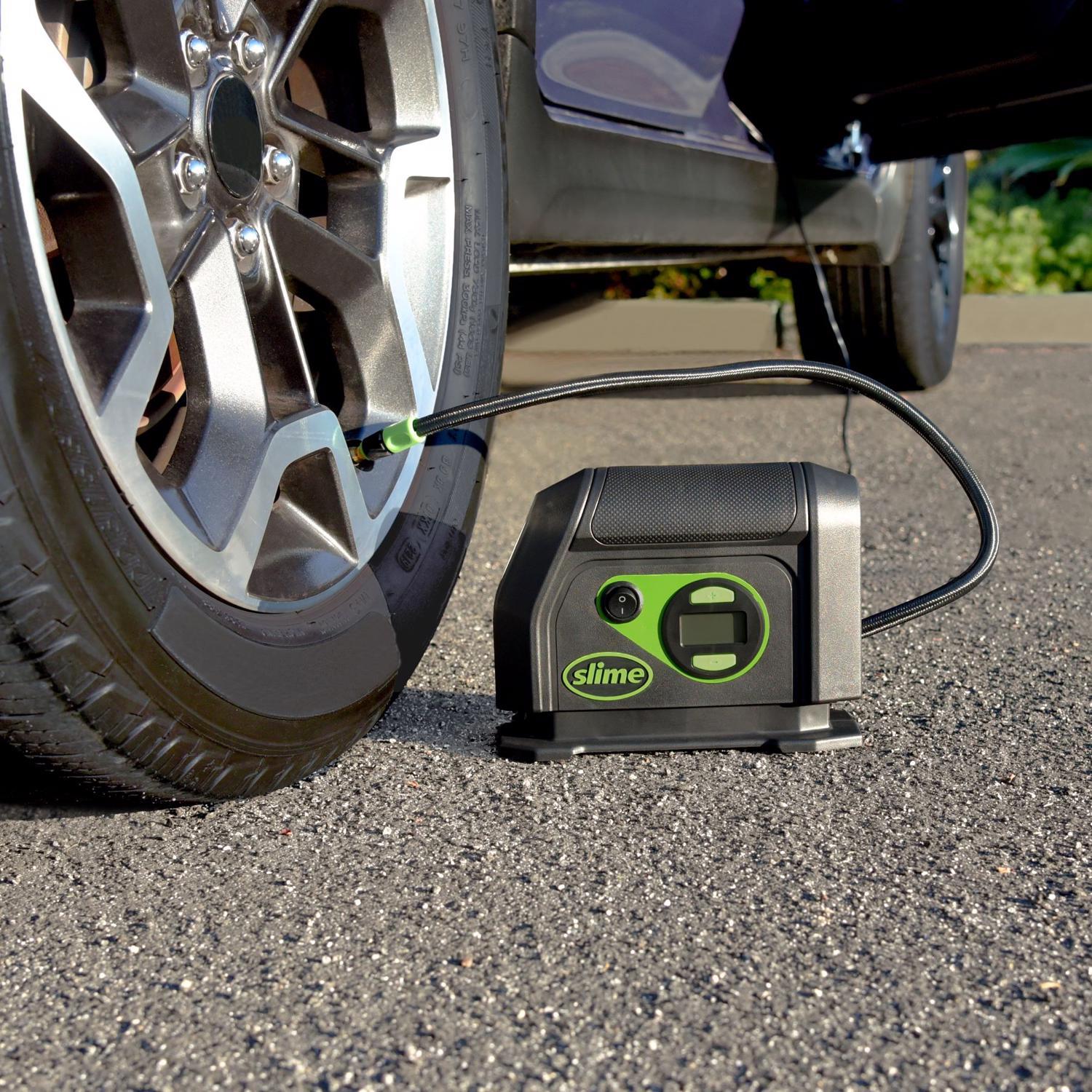 Slime 12 V Tire Inflator/Gauge