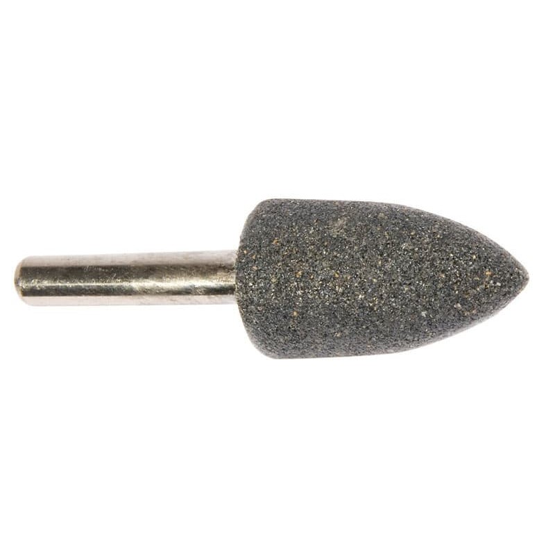 Forney 1-1/4 in. D X 3/4 in. L Aluminum Oxide Stem Mounted Point Cone 38050 rpm 1 pc