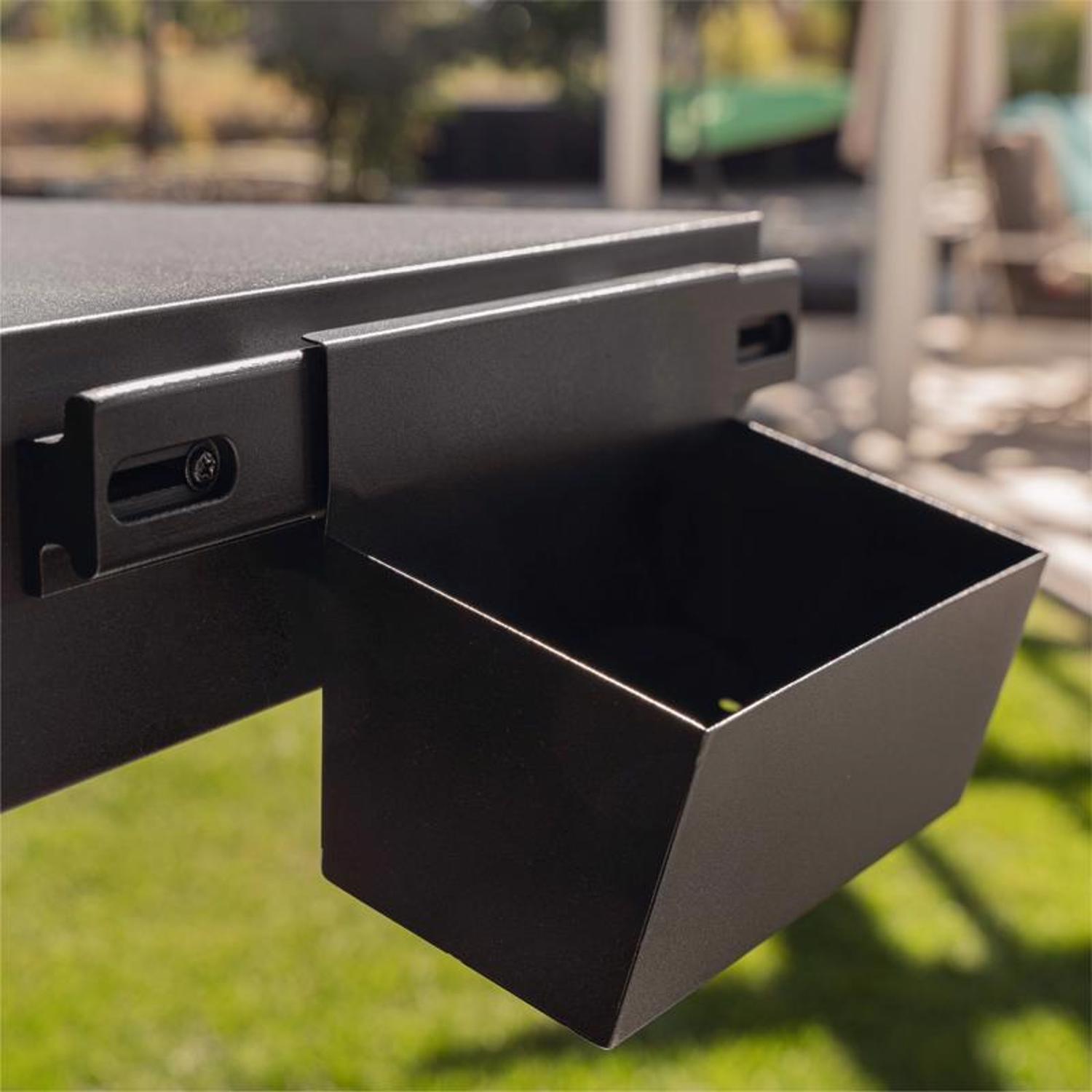 Blackstone Iron Forged 4 Burner Liquid Propane Outdoor Griddle with Hood Black