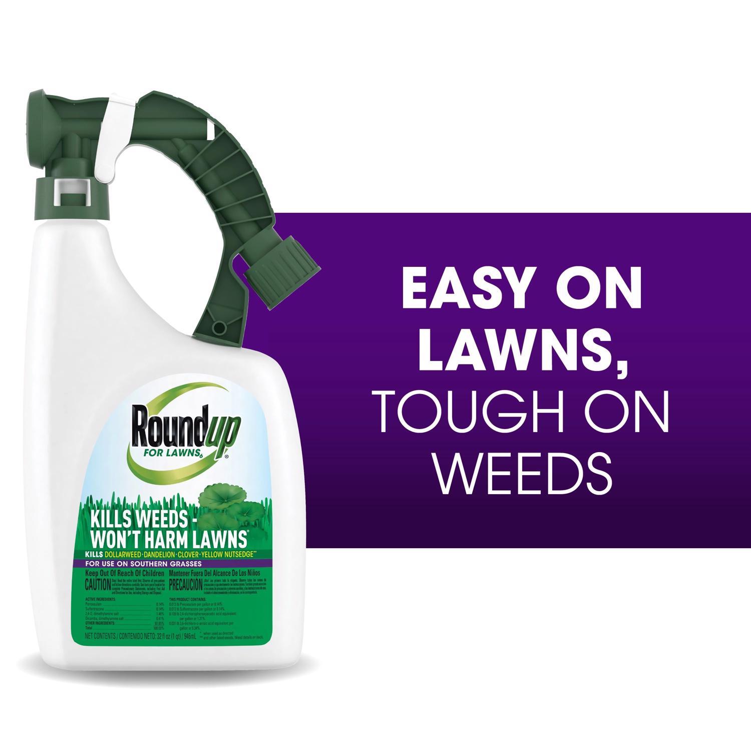 Roundup Weed Killer RTS Hose-End Concentrate 32 oz