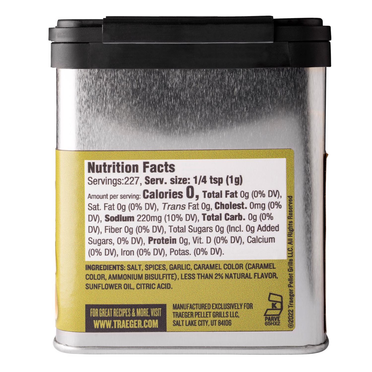 Traeger Blackened Saskatchewan Seasoning Rub 8 oz