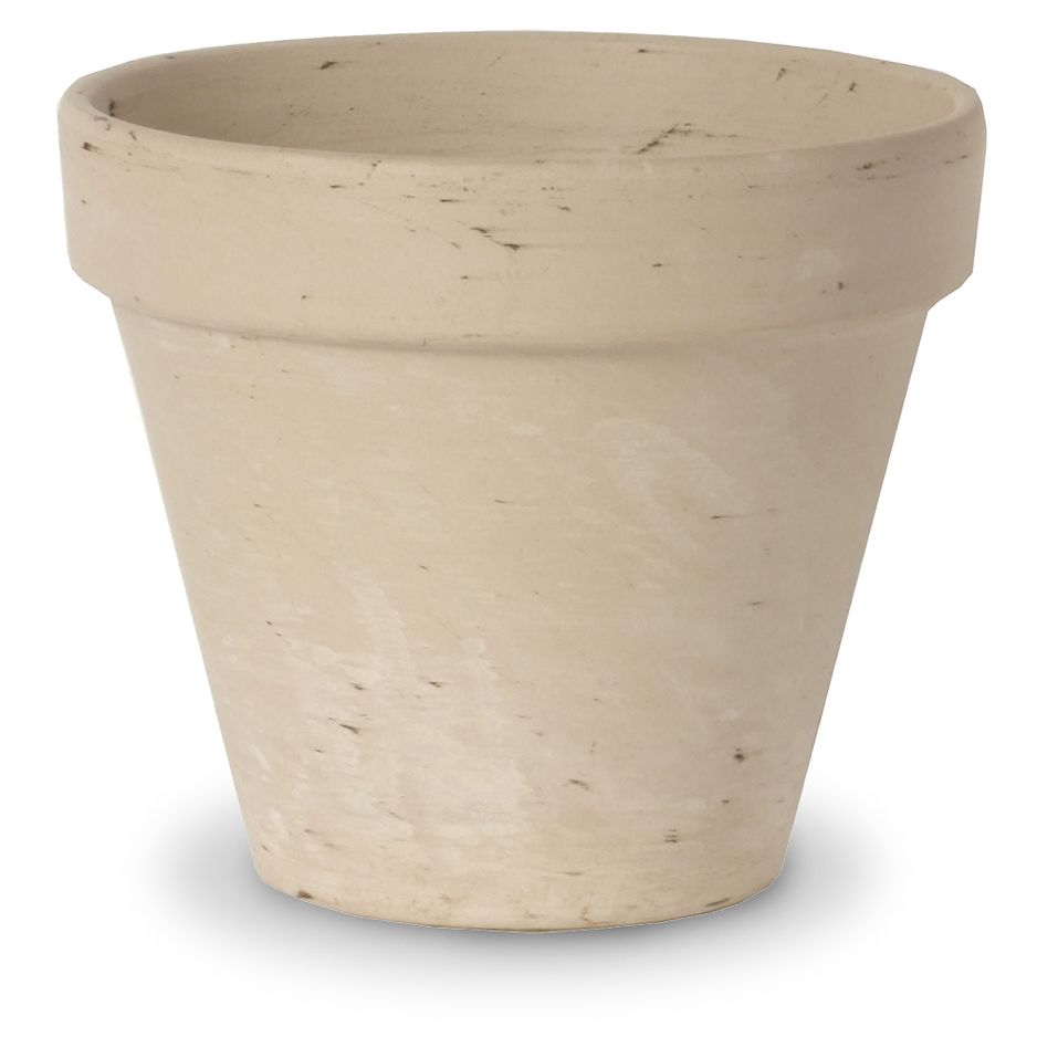Ceramo Standard Flower Pot 8 in. Granite Marble Clay