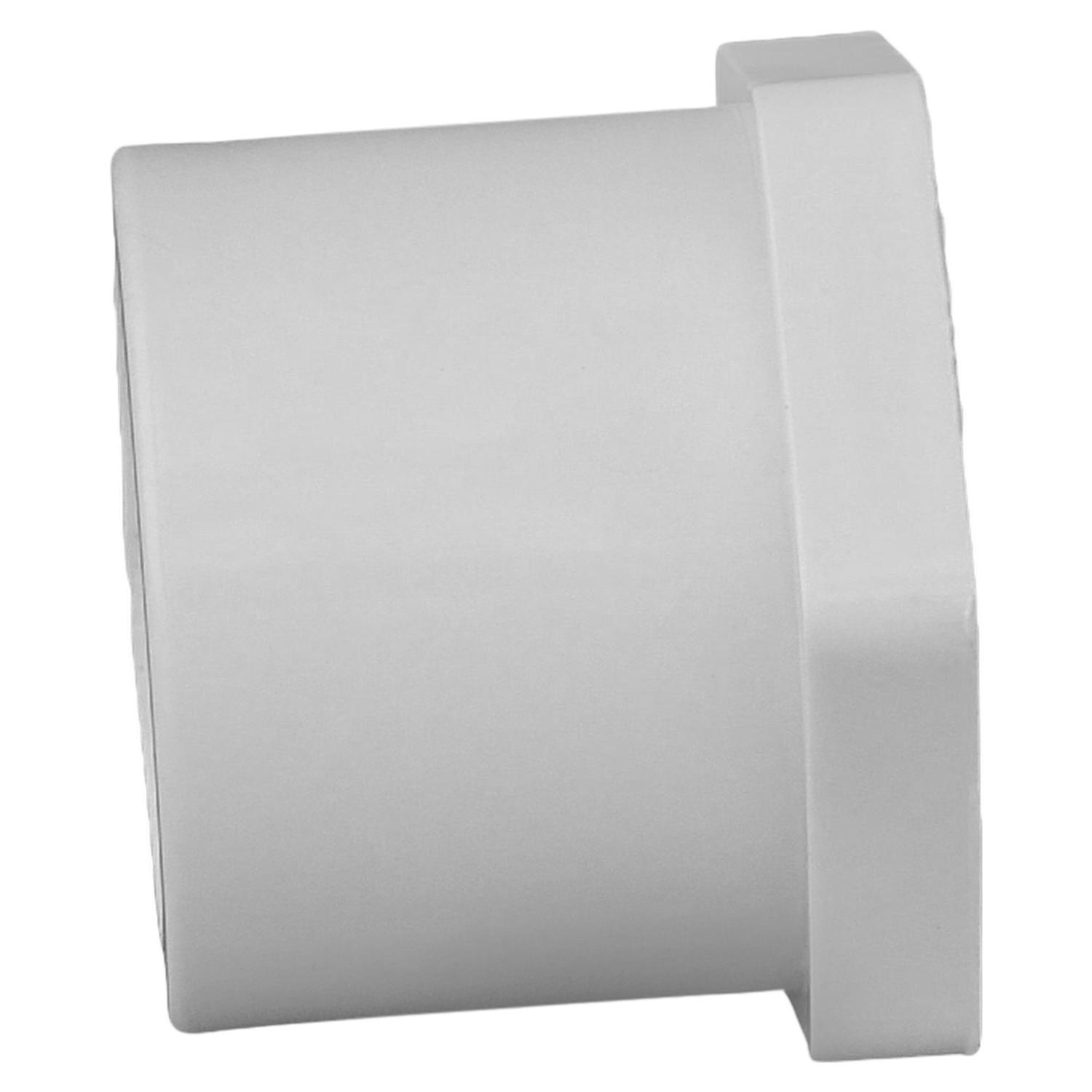 Charlotte Pipe Schedule 40 1 in. Slip X 3/4 in. D Slip PVC Reducing Bushing 1 pk