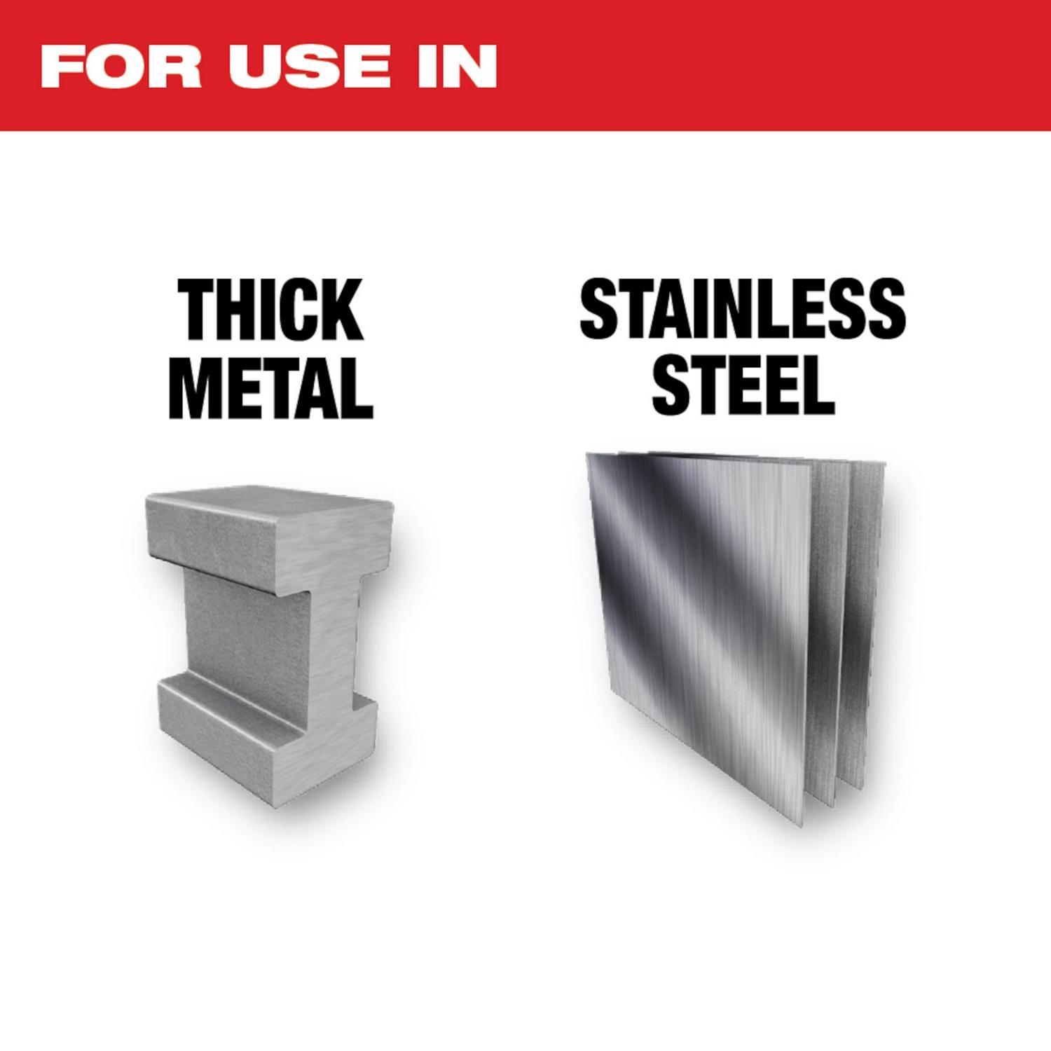 Milwaukee Torch 9 in. Bi-Metal Blade Set 8 TPI 3 pc