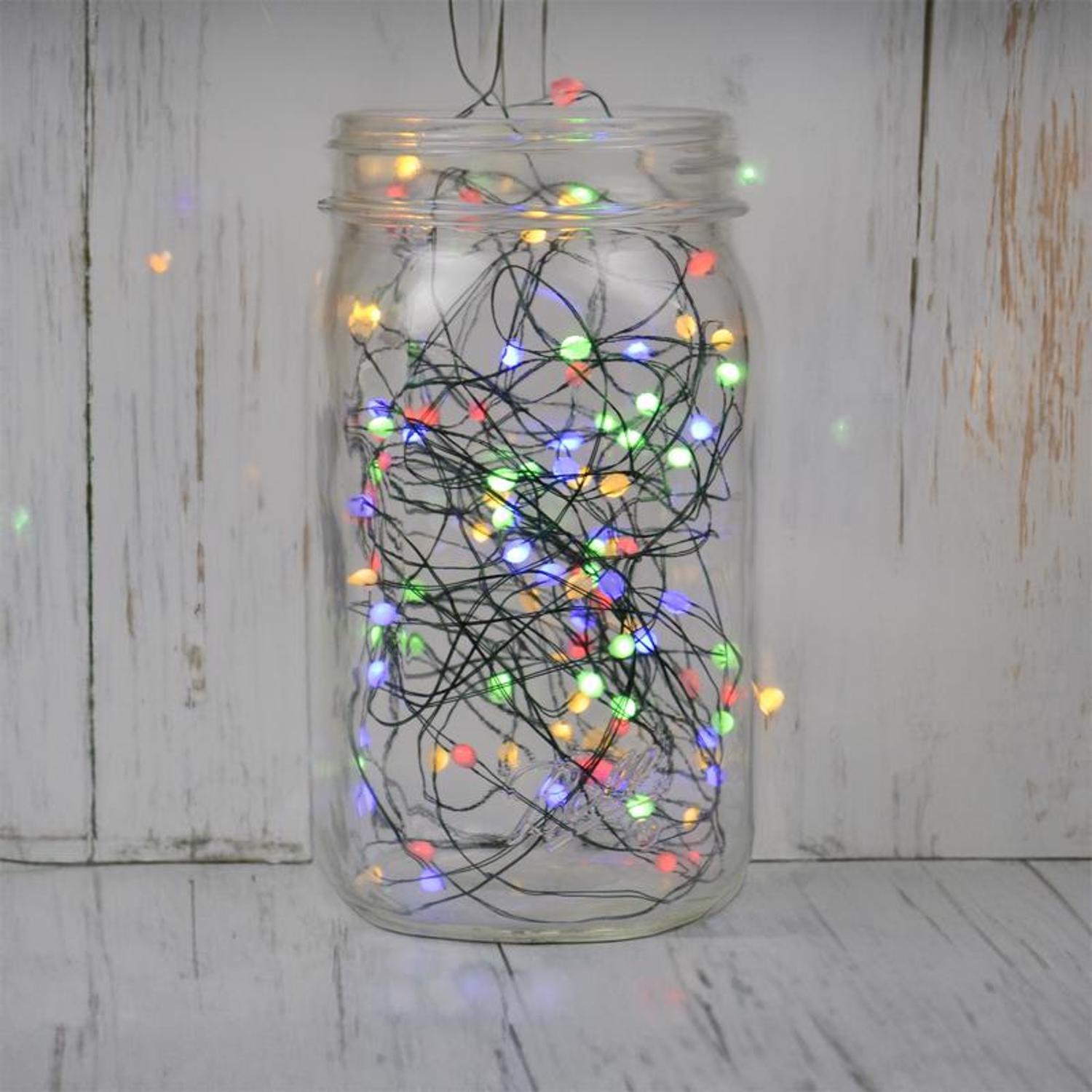 Celebrations LED Micro Dot/Fairy Multicolored 100 ct String Christmas Lights 16.5 ft.