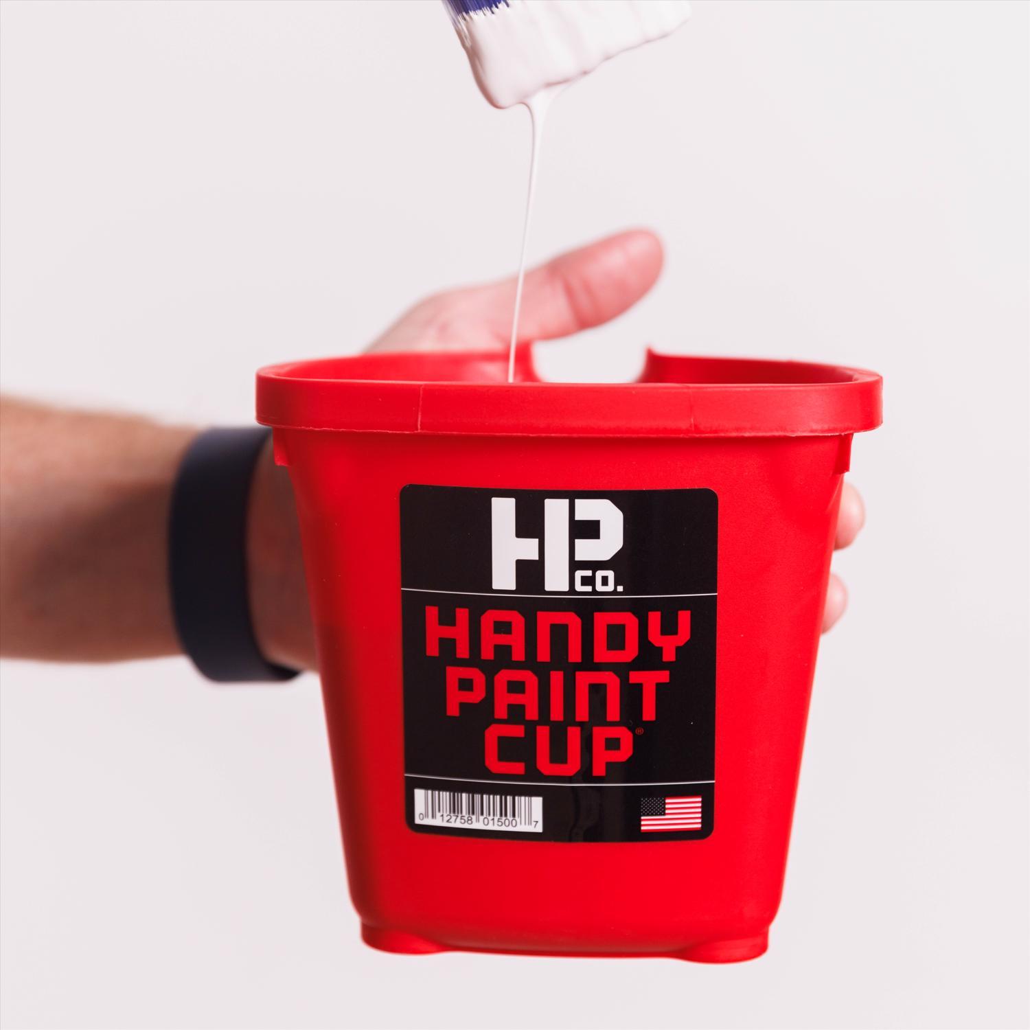 Handy Paint Cup Red 1 pt Paint Pail