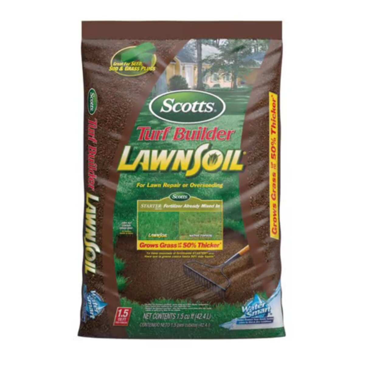 Scotts Lawn Soil 1.5 cu. ft. Bagged