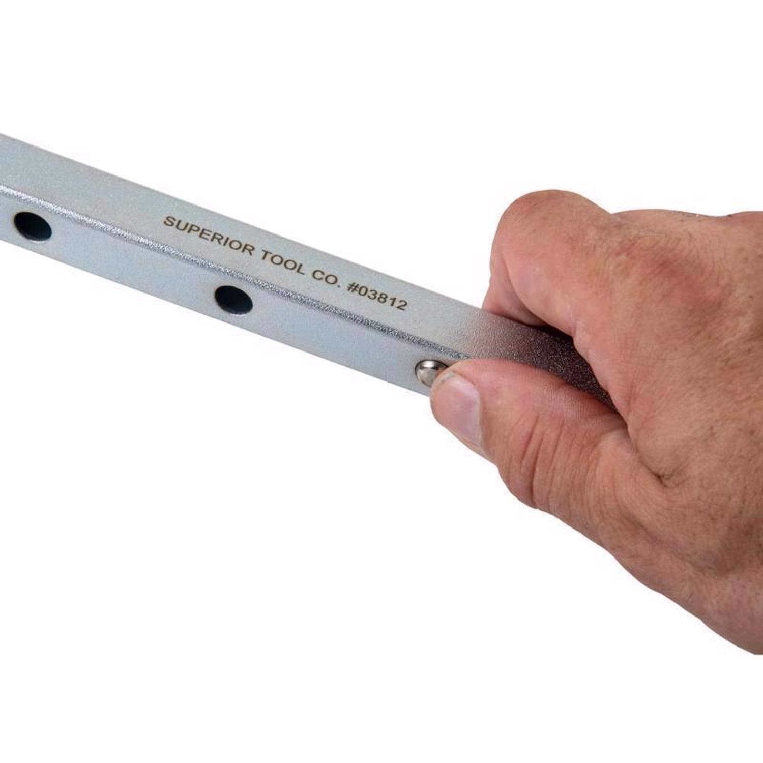 Superior Tool 1 in. D X 16 in. L Stainless Steel Telescoping Basin Wrench