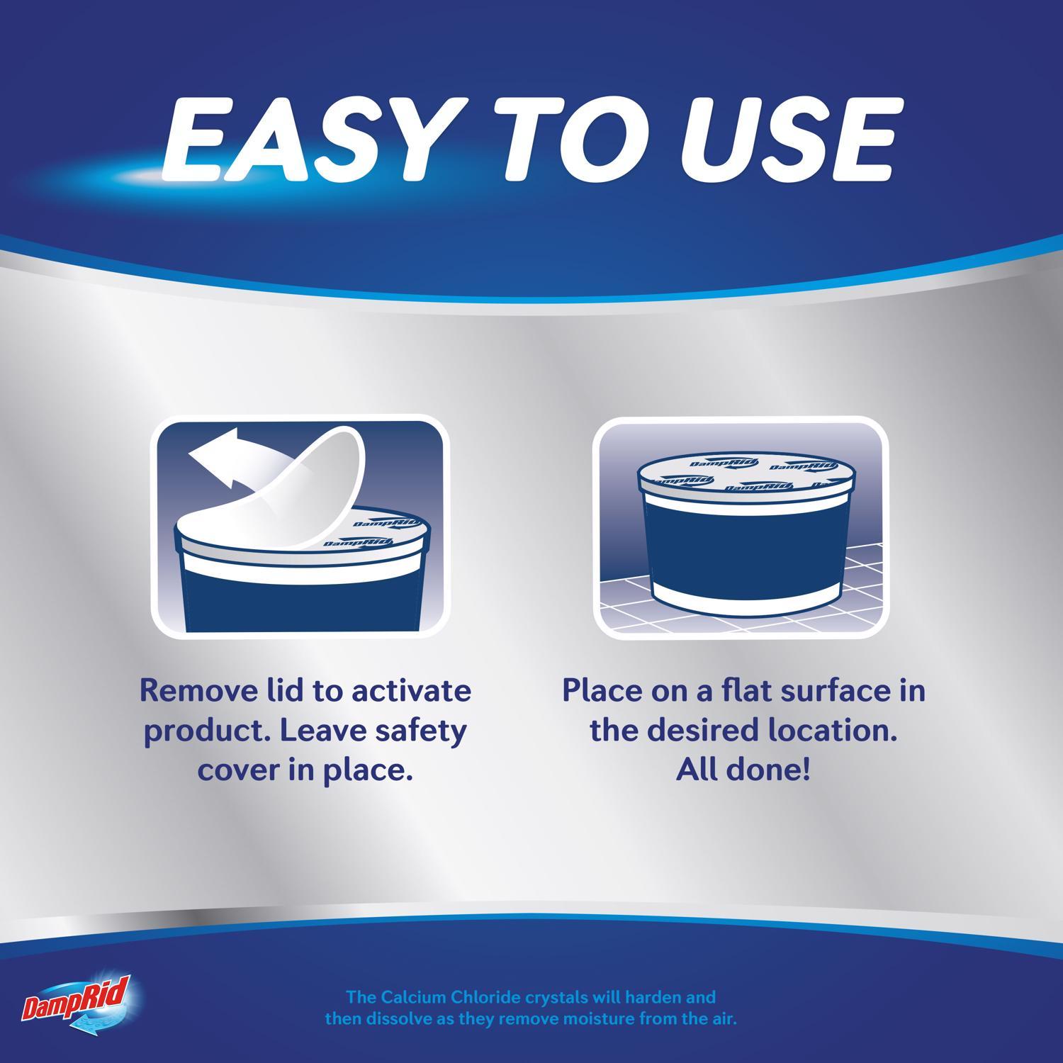 DampRid Moisture Absorber No Scent 2 lb 1 pk