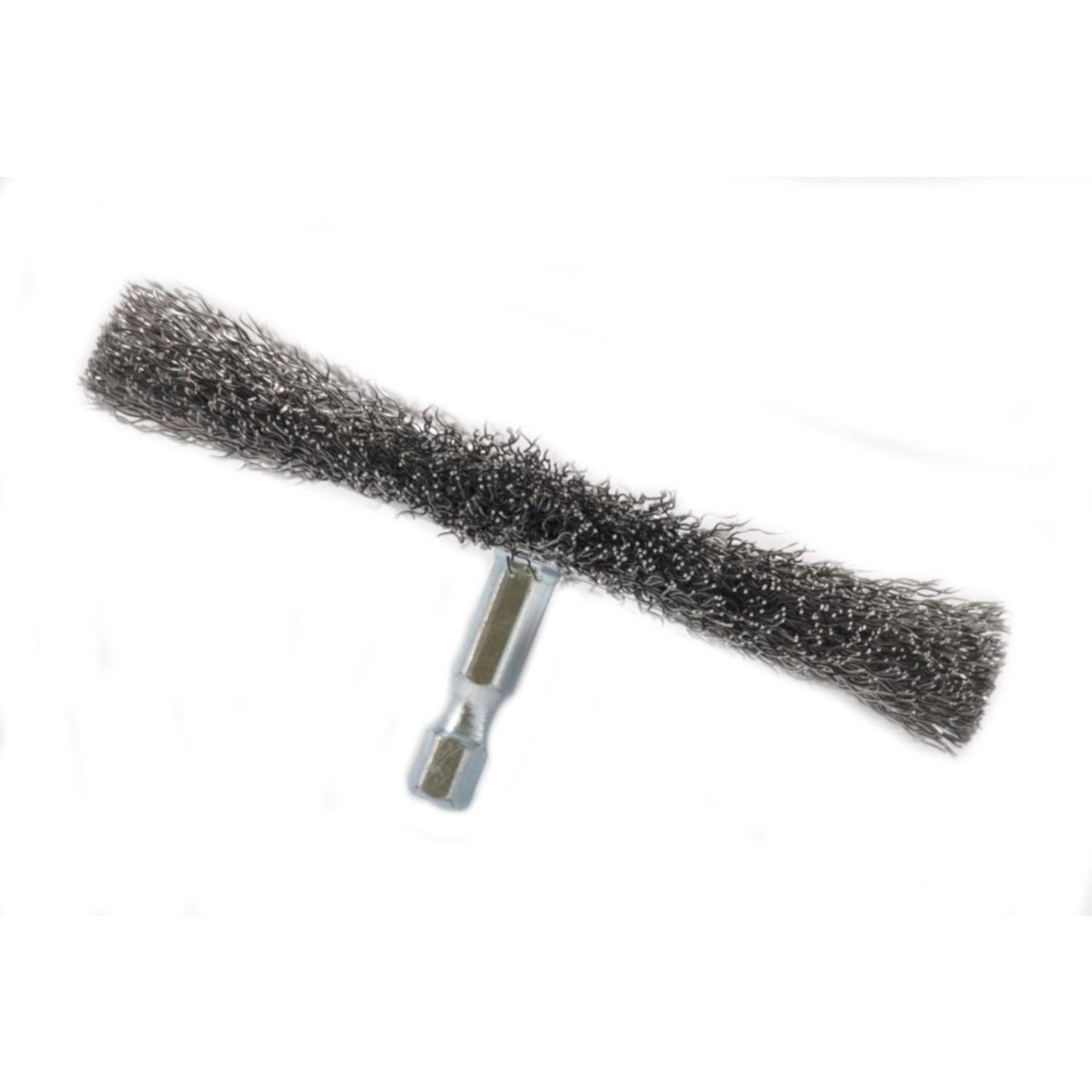 Forney 4 in. Coarse Wire Wheel Brush Metal 6000 rpm 1 pc