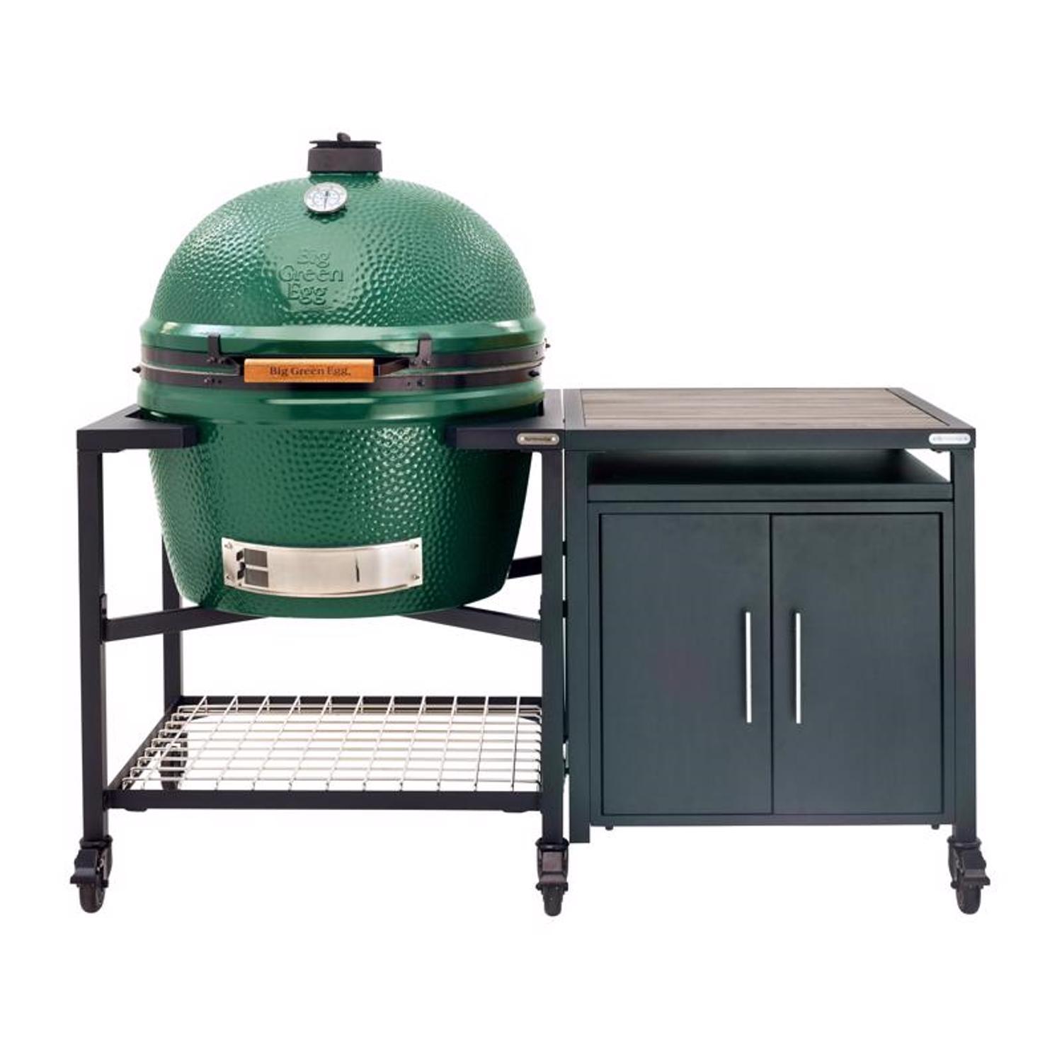Big Green Egg Nest Expansion Cabinet Aluminum 30.5 in. H X 30 in. W X 30 in. L