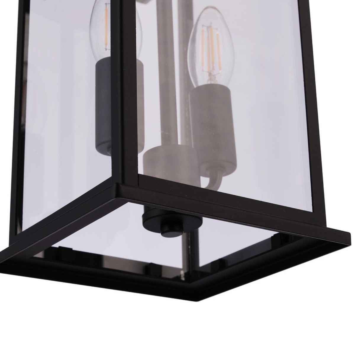 Craftmade Bent Tree 2 Light Outdoor Wall Lantern in Midnight