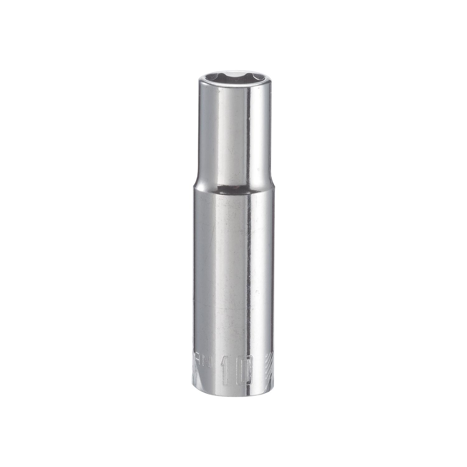 Craftsman 10 mm X 3/8 in. drive Metric 6 Point Deep Deep Socket 1 pc
