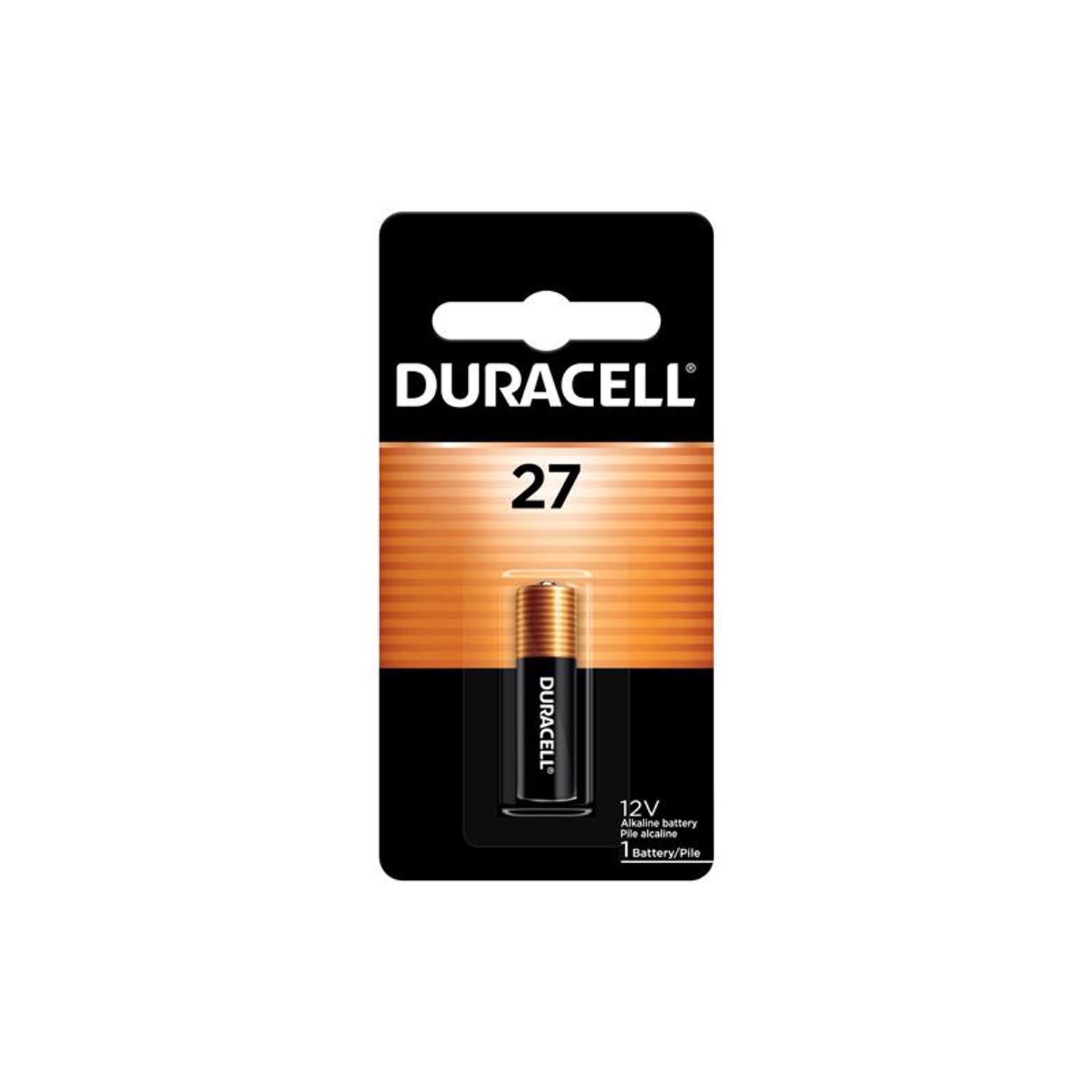Duracell Alkaline 12-Volt 12 V 20 mAh Security Battery 27 1 pk