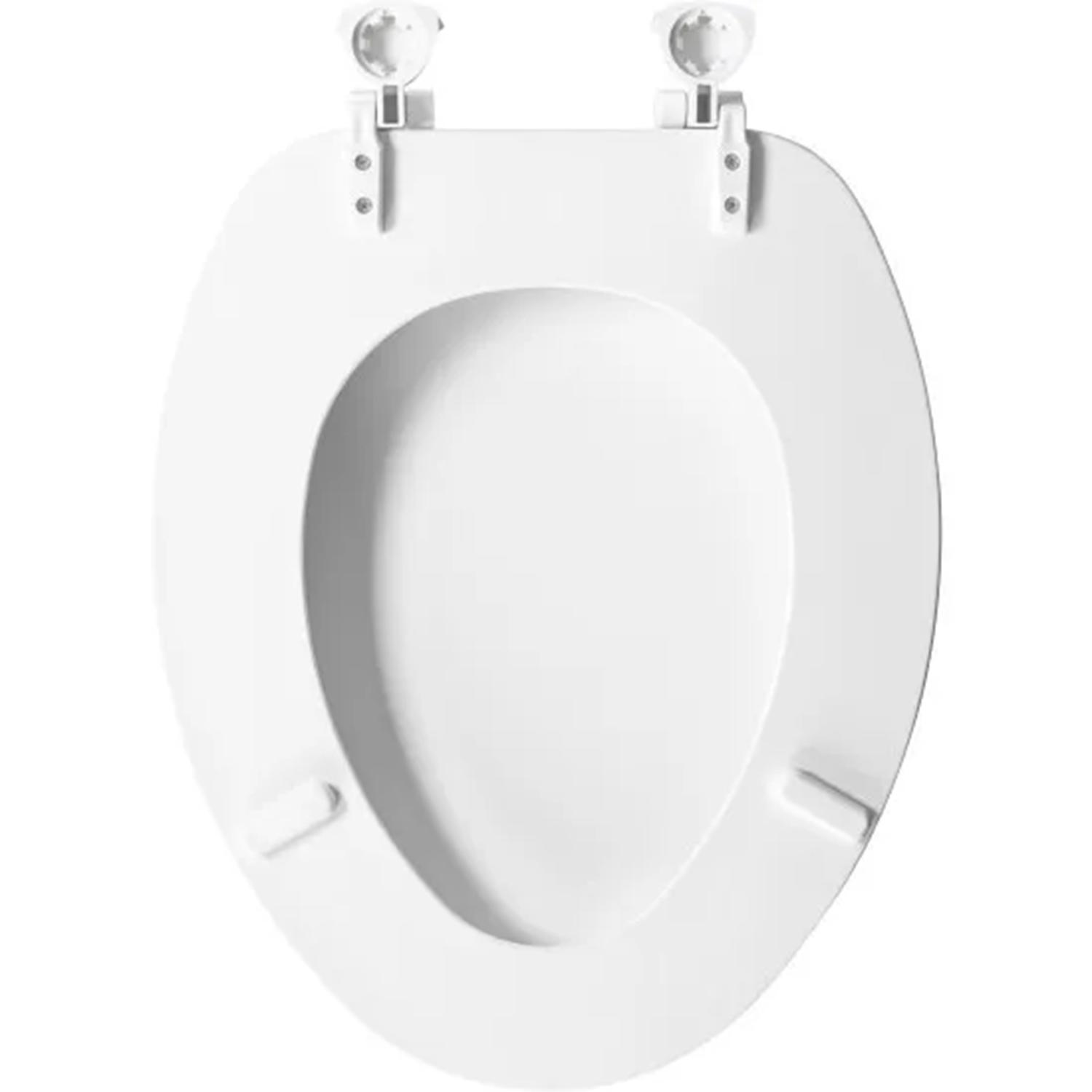 Mayfair by Bemis Eden Elongated White Soft Toilet Seat