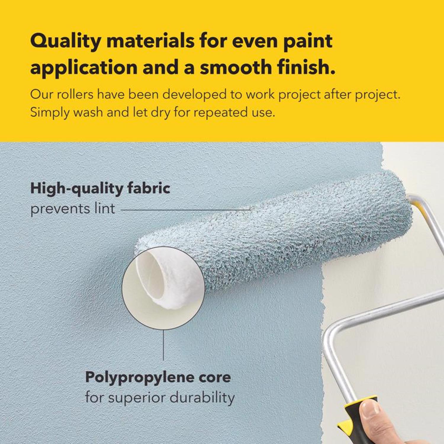 Purdy Colossus Polyamide Fabric 9 in. W X 3/4 in. Paint Roller Cover 1 pk