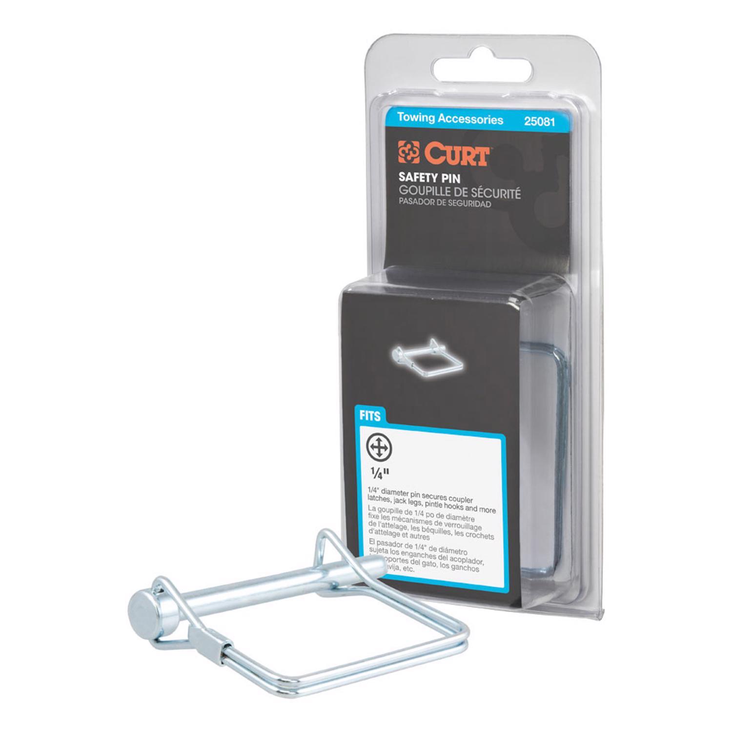 CURT 1/4"D x 2-3/4"L Safety Pin