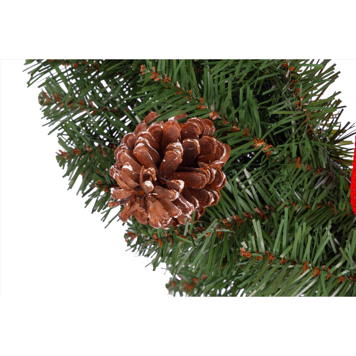 Holiday Bright Lights 30 in. D Memorial Christmas Wreath