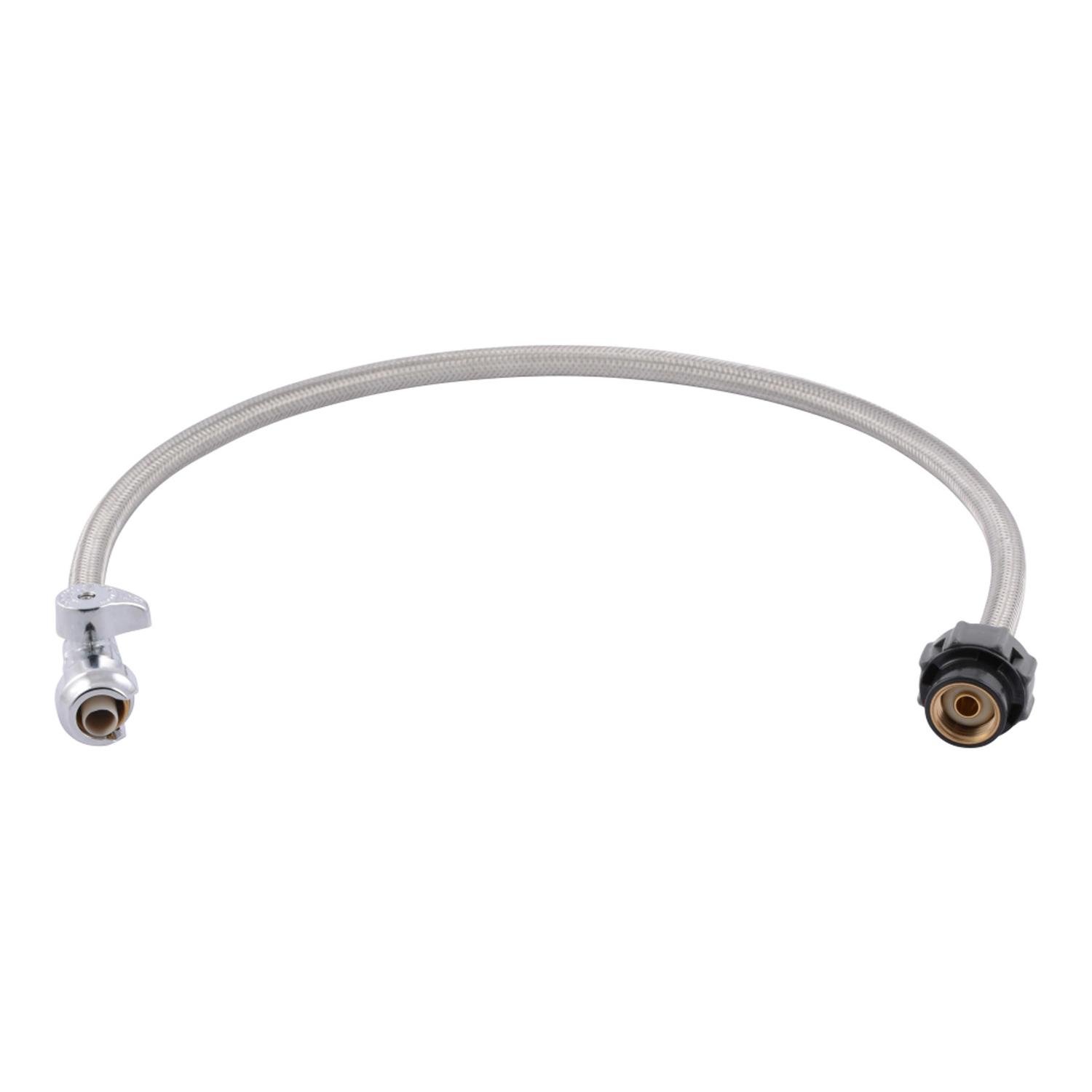 SharkBite Click Seal Push to Connect 1/2 in. PTC X 1/2 in. D PTC Brass Faucet Connector