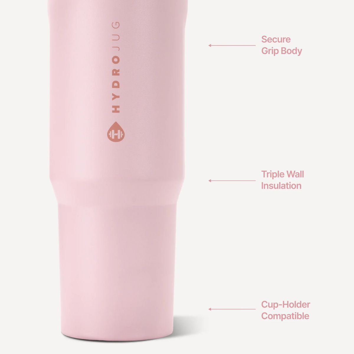 HydroJug Sport 32 oz. Pink Sand