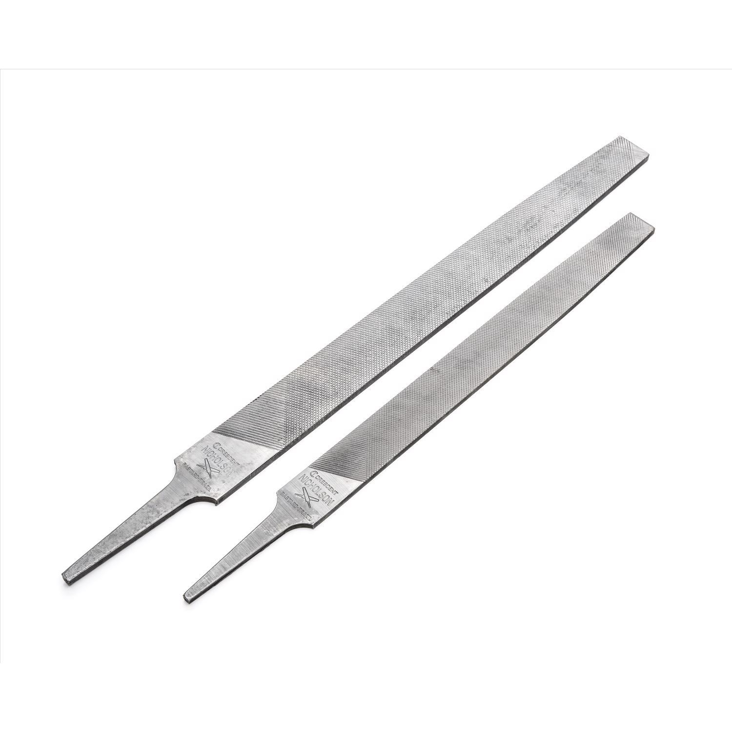 Crescent Nicholson Steel Assorted File Set 2 pc
