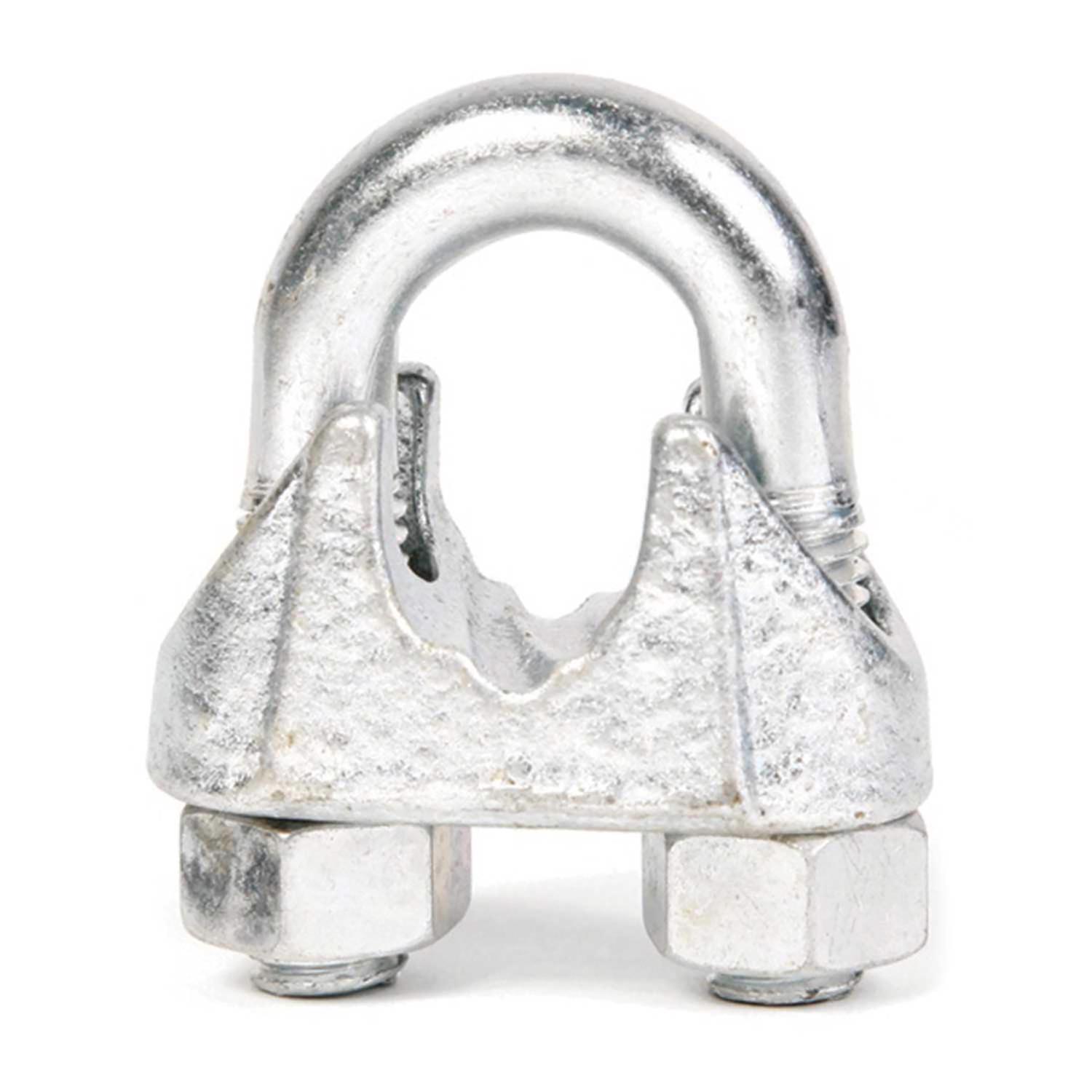 Koch Industries Zinc-Plated Forged Steel Wire Rope Clip 1/2 in. L
