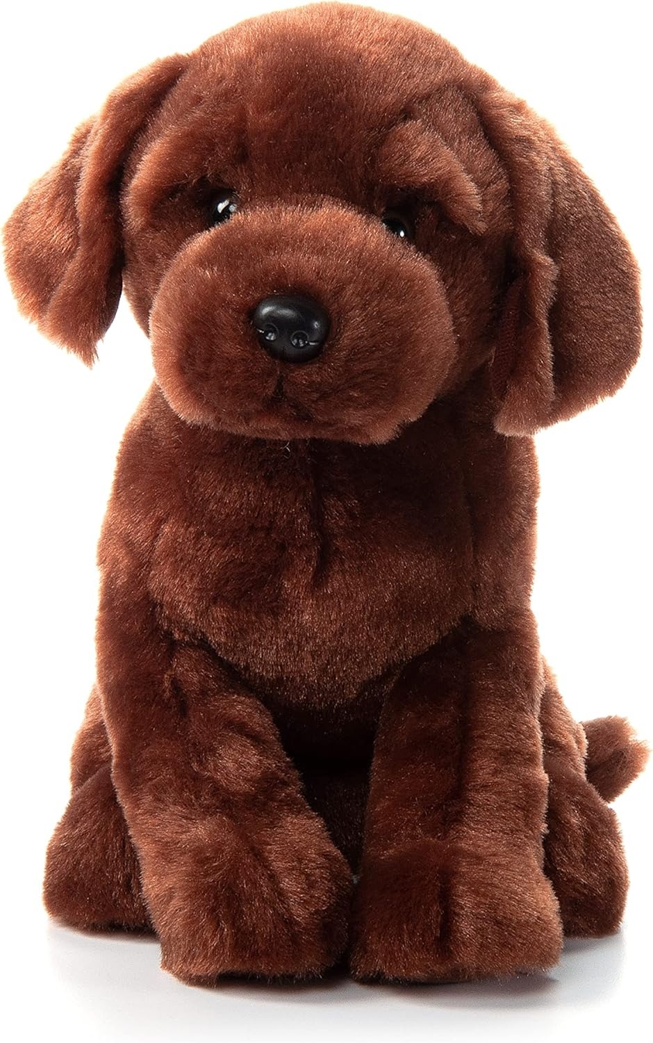 The Petting Zoo Chocolate Lab Dog Stuffed Animal Plushie 12 in.