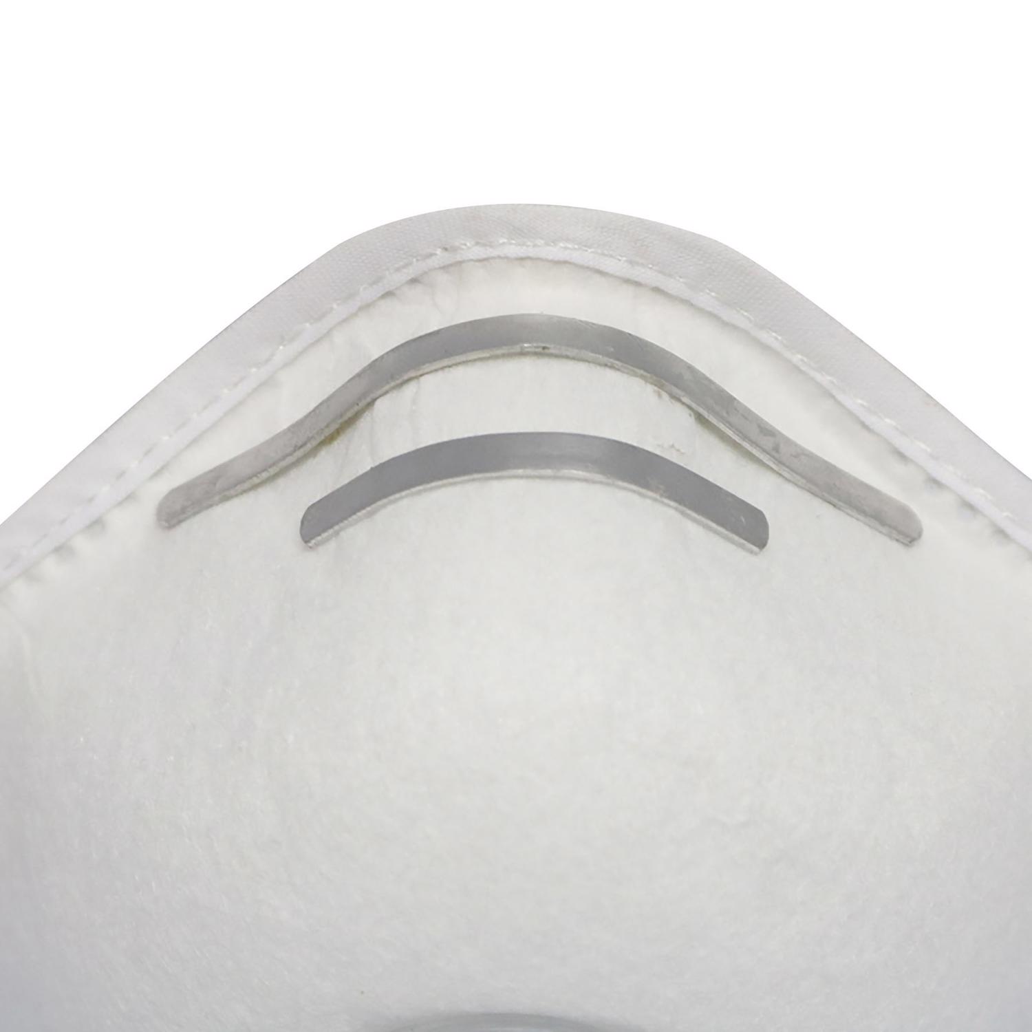 SoftSeal Might Max N95 Respirator Mask Valved White One Size Fits Most 10 pk