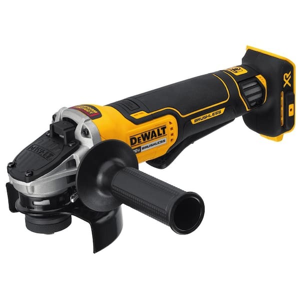 DeWalt ATOMIC 20V Lithium-Ion Cordless 2-Tool Combo Kit and 4.5 in. Angle Grinder with 5.0 Ah and 2.0 Ah Batteries and Charger