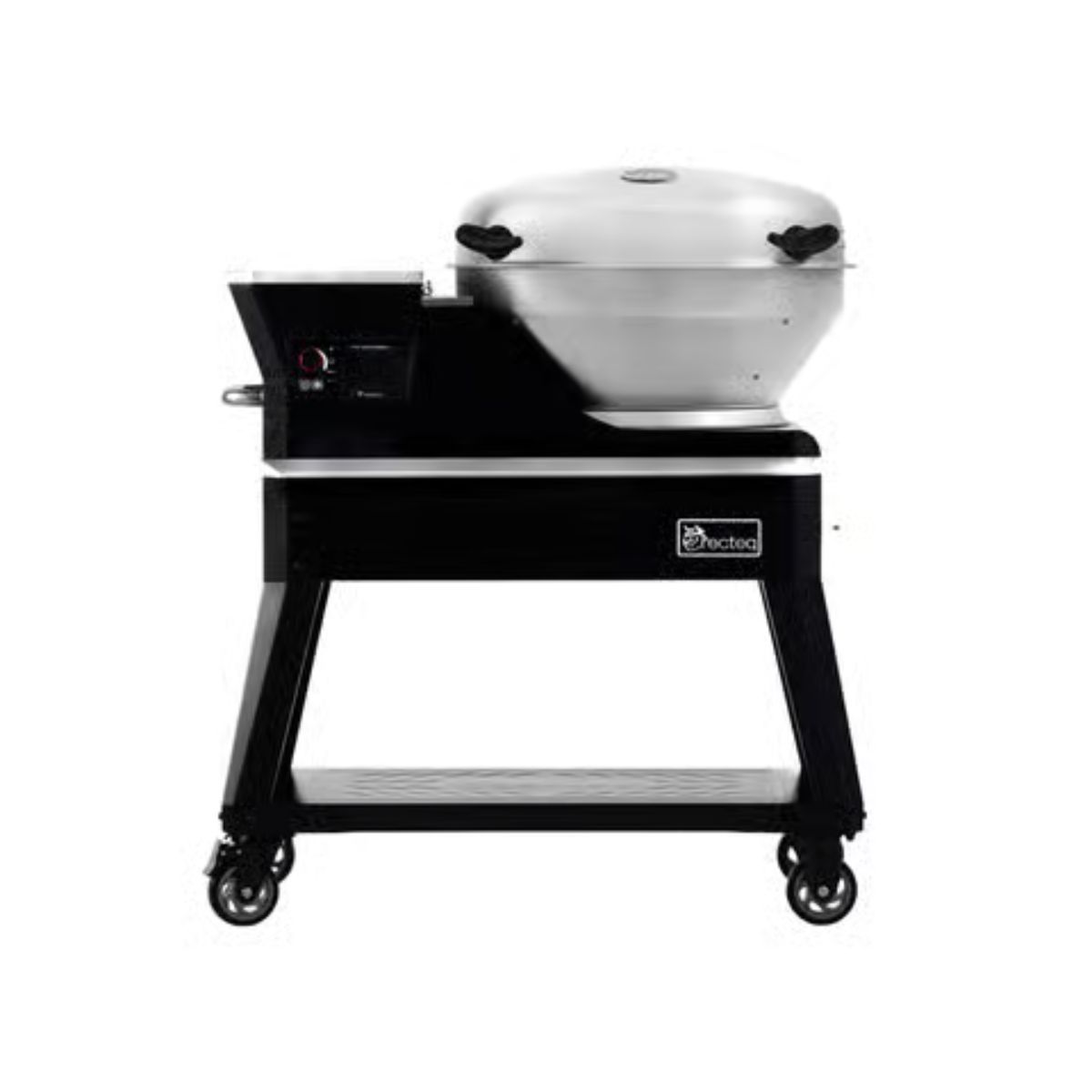 Recteq Bullseye Deluxe Wood Pellet WiFi Grill and Smoker Black/Silver