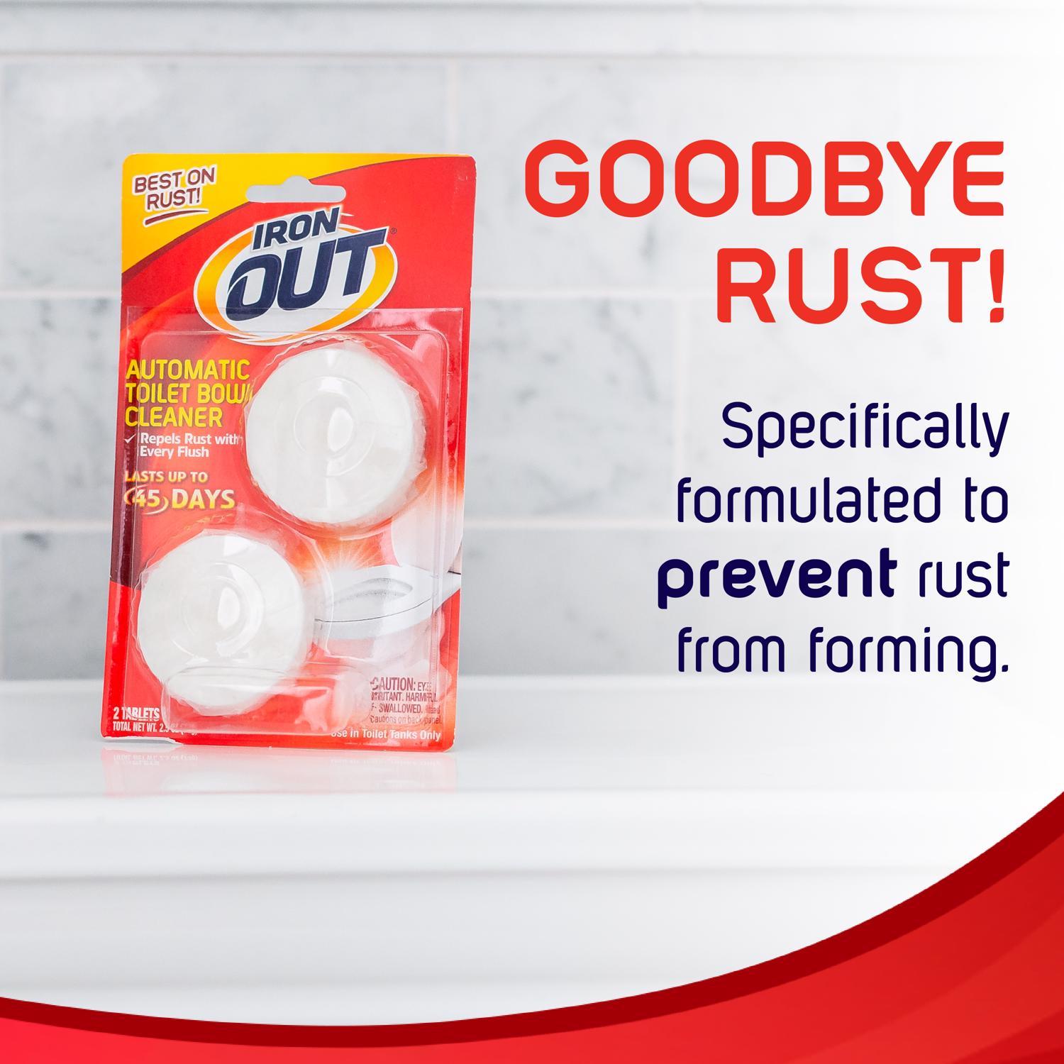 IronOut No Scent Toilet Bowl Cleaner 2.1 oz Powder