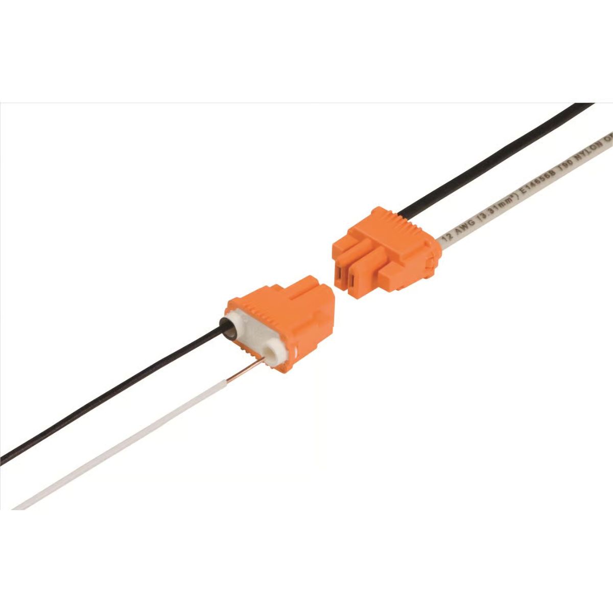 Ideal Industries PowerPlug Insulated Wire Terminal Disconnect Orange 5 Pack