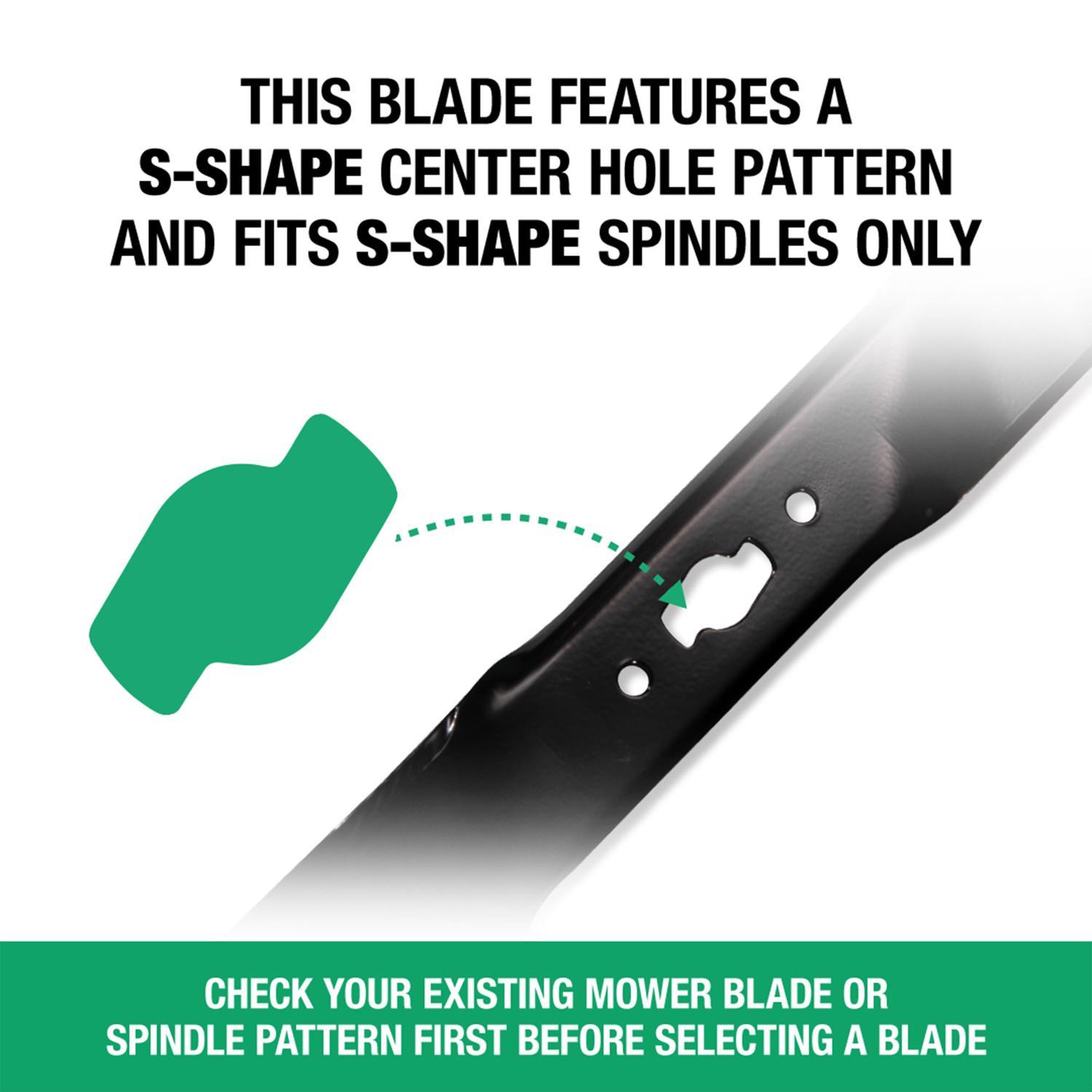 Genuine Factory Parts 42 in. Mulching Mower Blade Set For Riding Mowers 1 pk