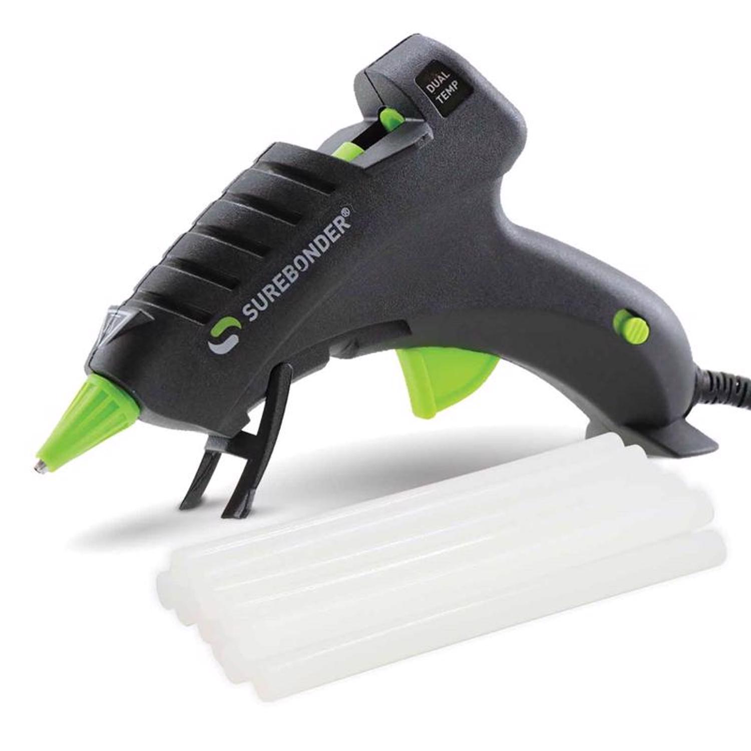 Surebonder Plus 20 W Dual Temperature Mini Glue Gun Kit 110 V Stine