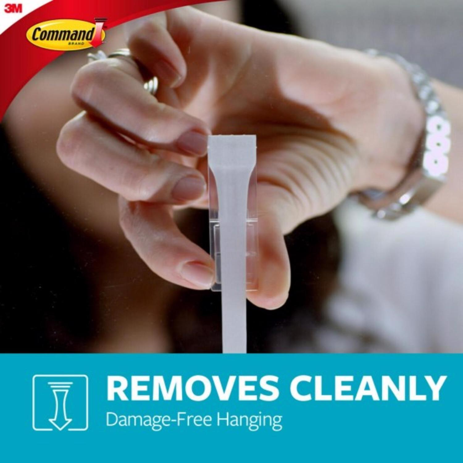 3M Command Medium/Large Plastic Refill Strips 6 pk